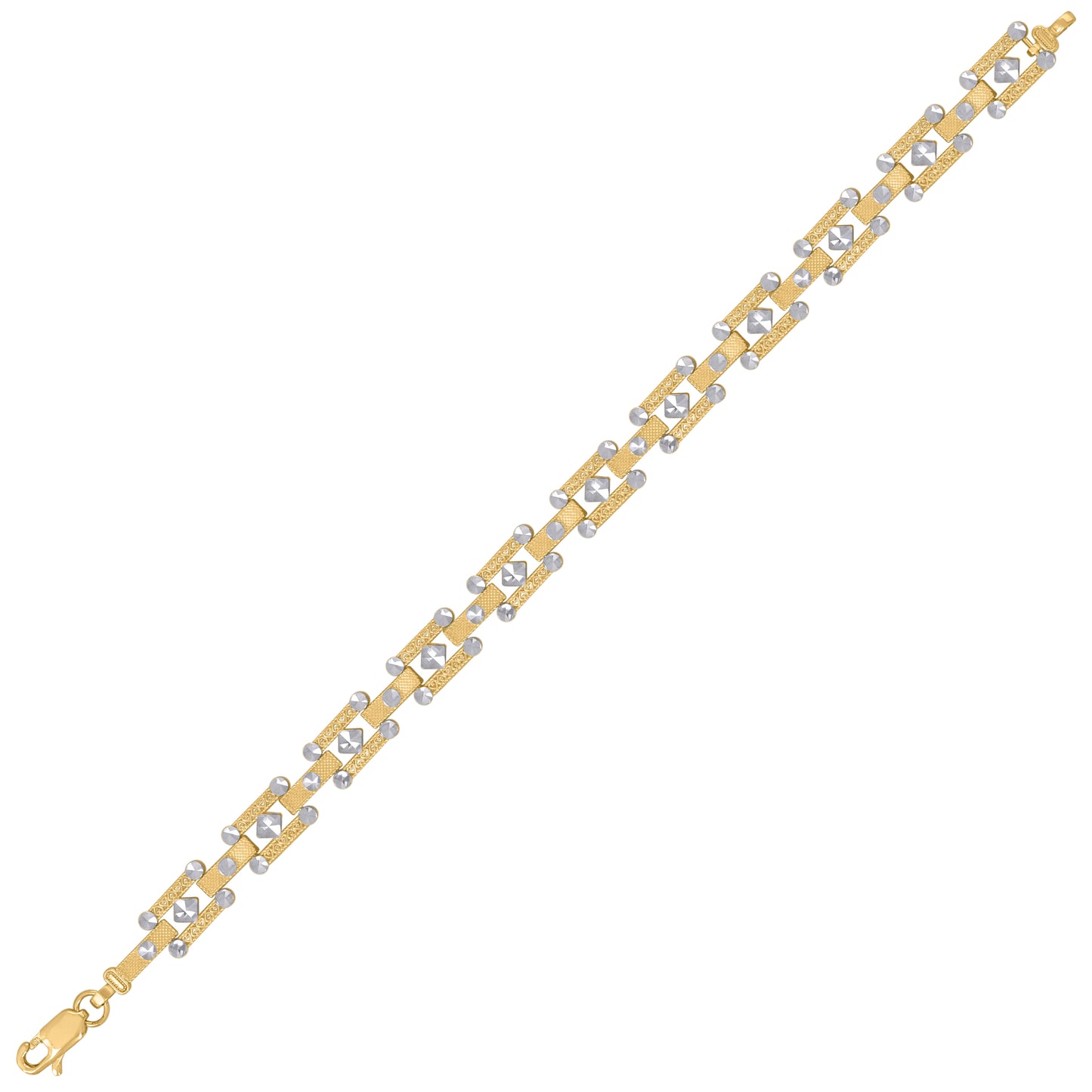 10Kt Gold 8" Bracelet