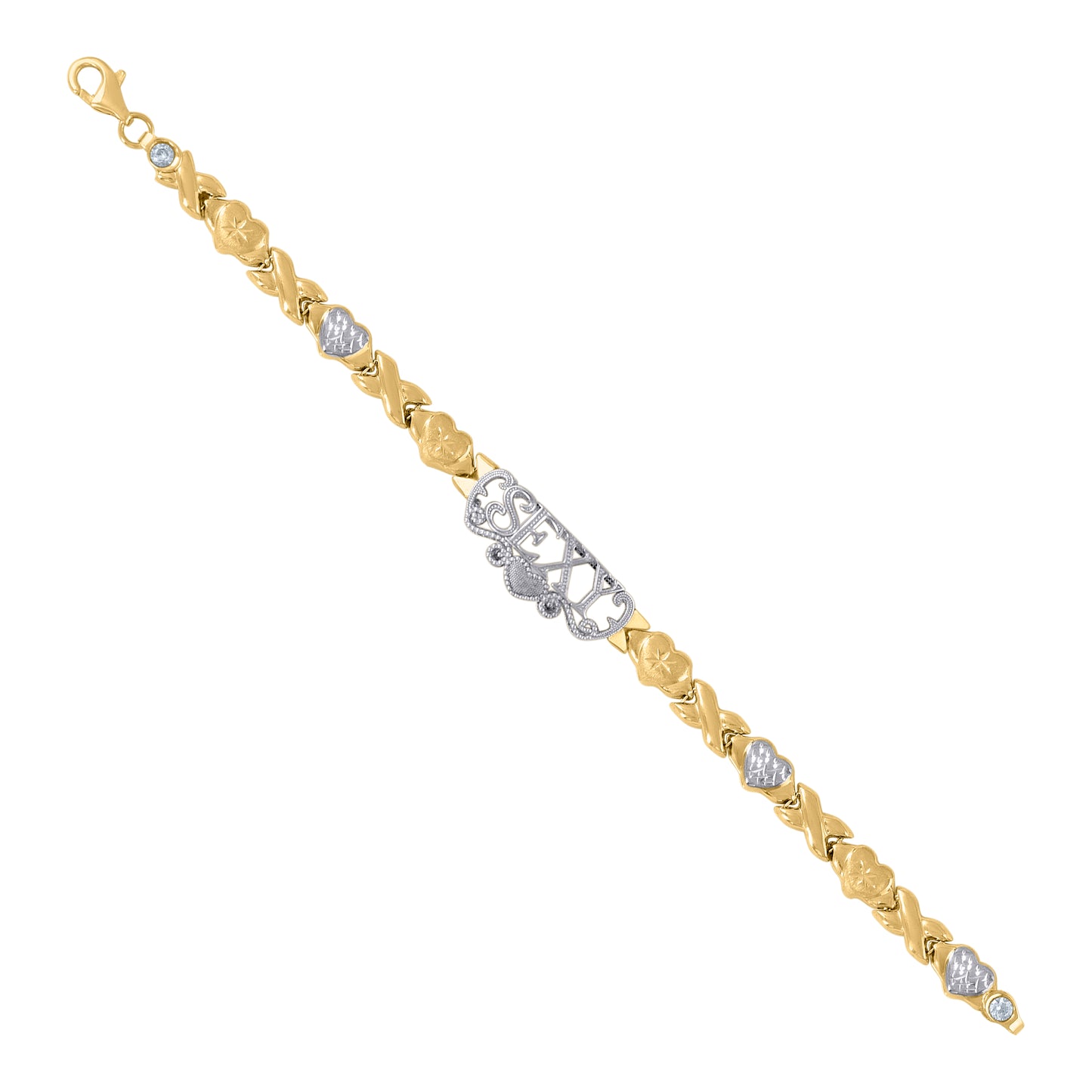 10Kt Gold Turkish Bracelet 7"