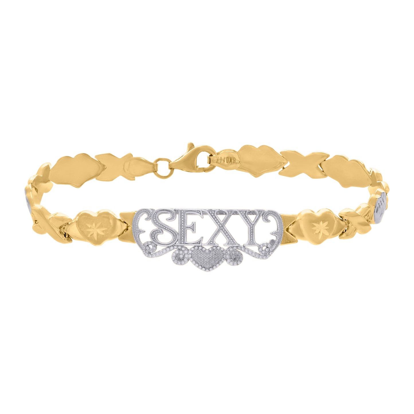 10Kt Gold Turkish Bracelet 7"
