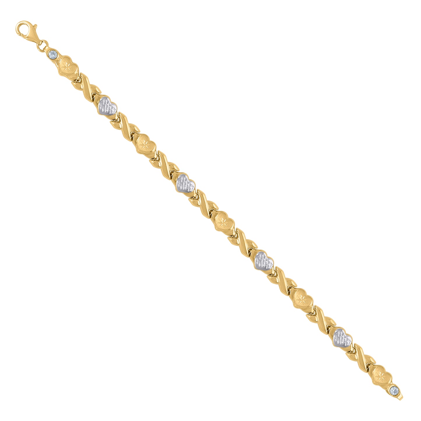 10Kt Gold Turkish Bracelet 7"