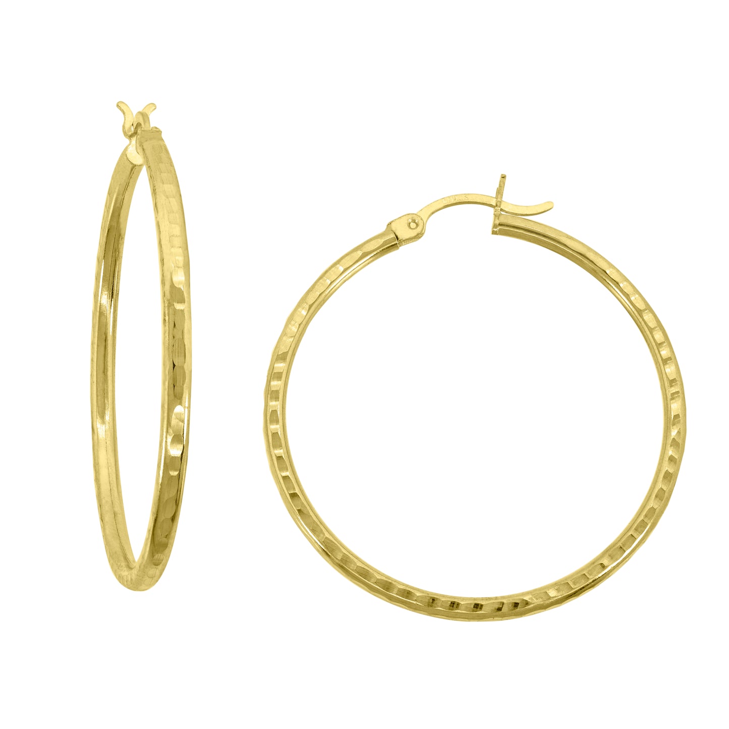 14Kt Gold Hoop Earrings