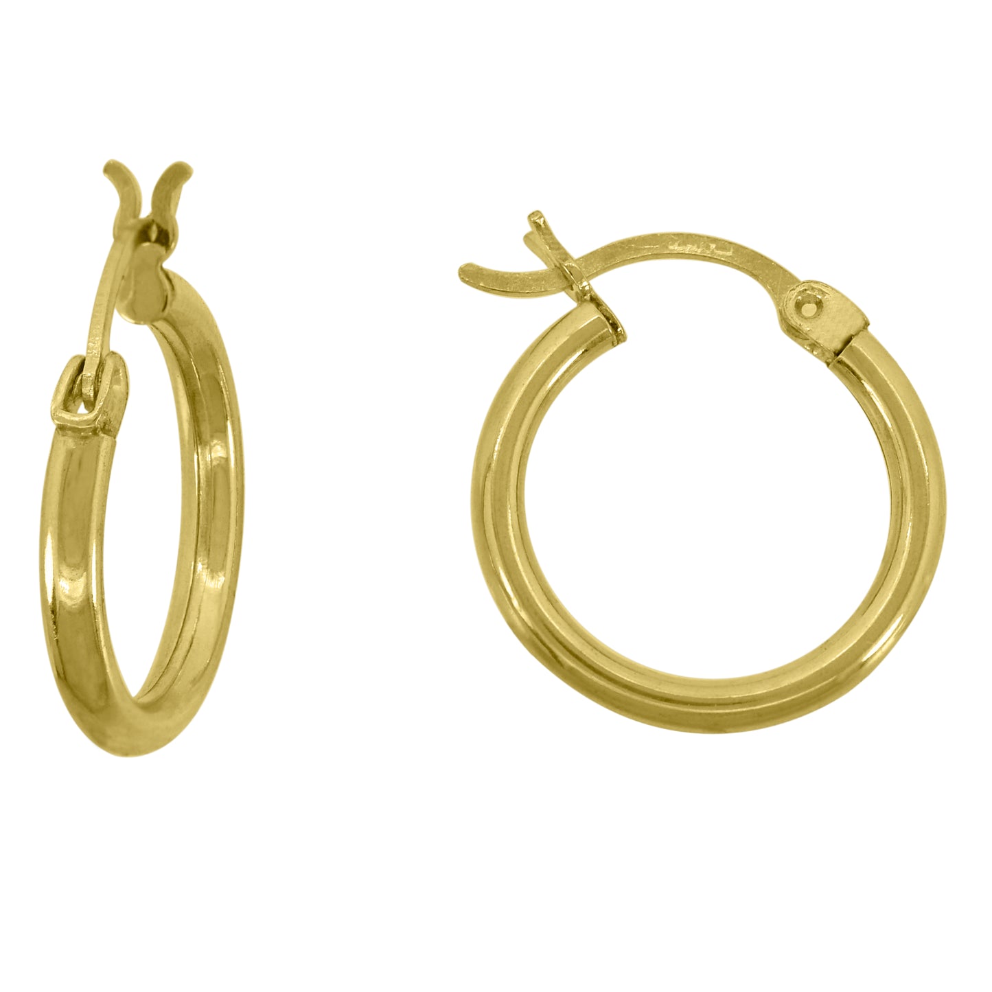 14Kt Gold Hoop Earrings