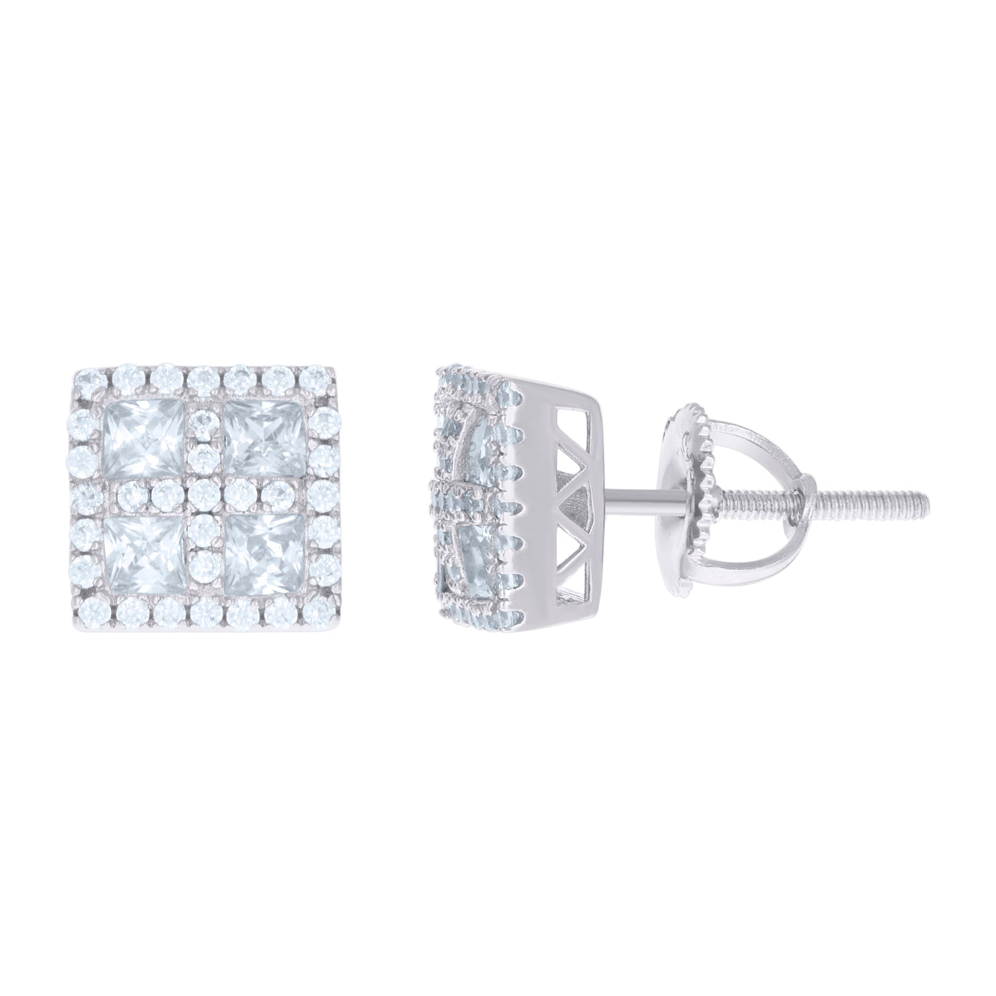 925-Cz Stud Earrings