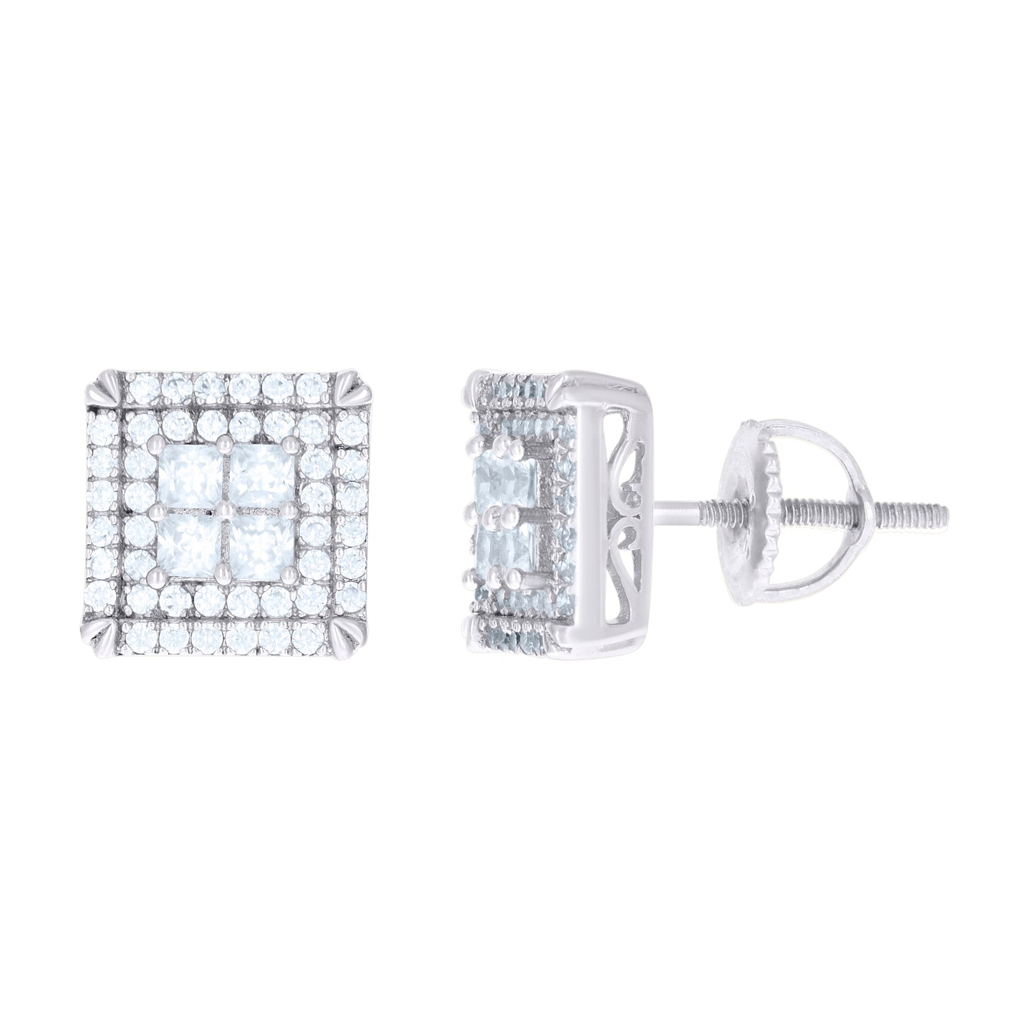 925-Cz Stud Earrings