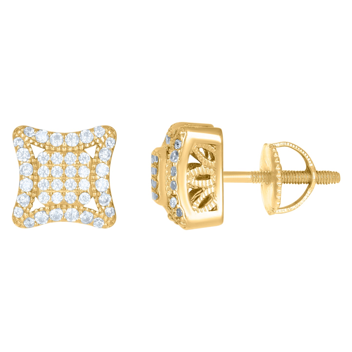 925-Cz Stud Earrings