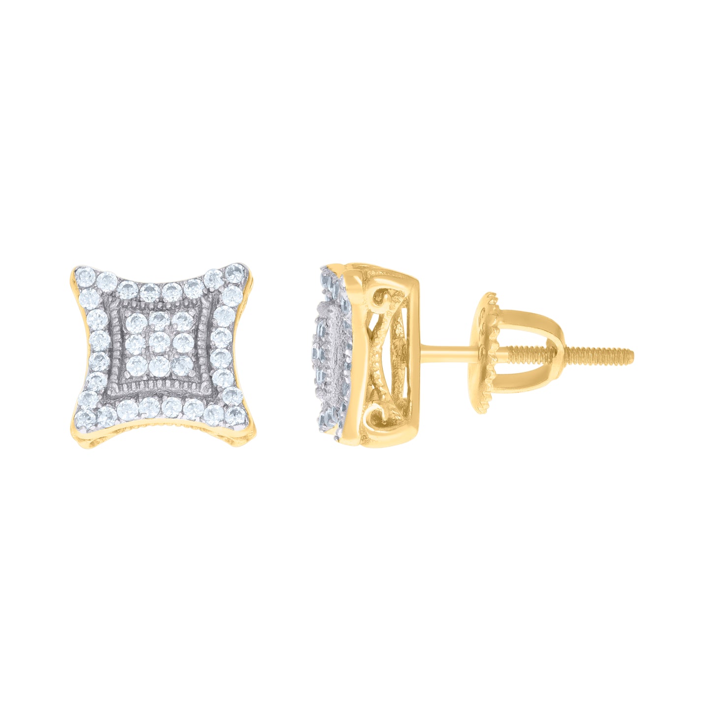 925-Cz Stud Earrings
