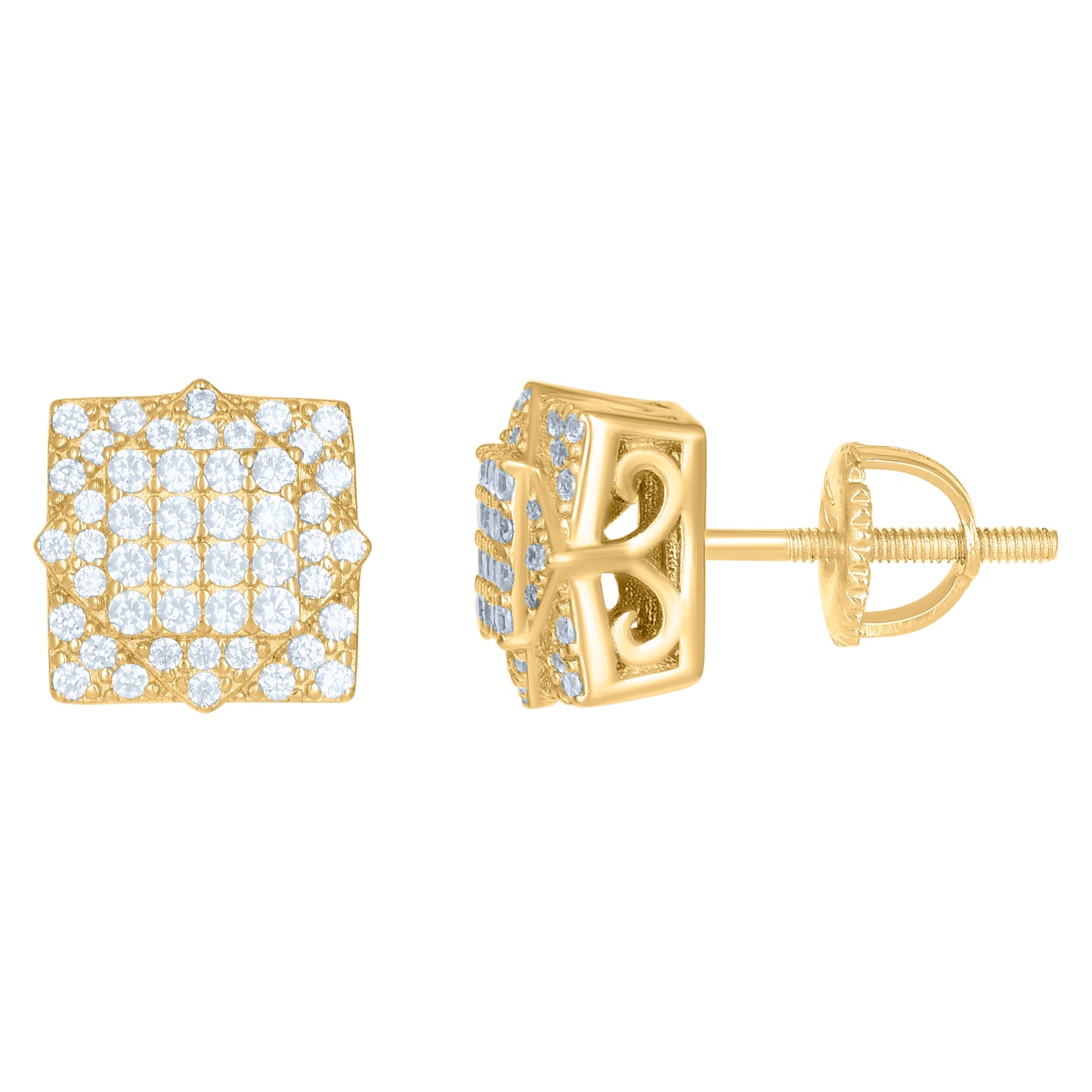 925-Cz Stud Earrings