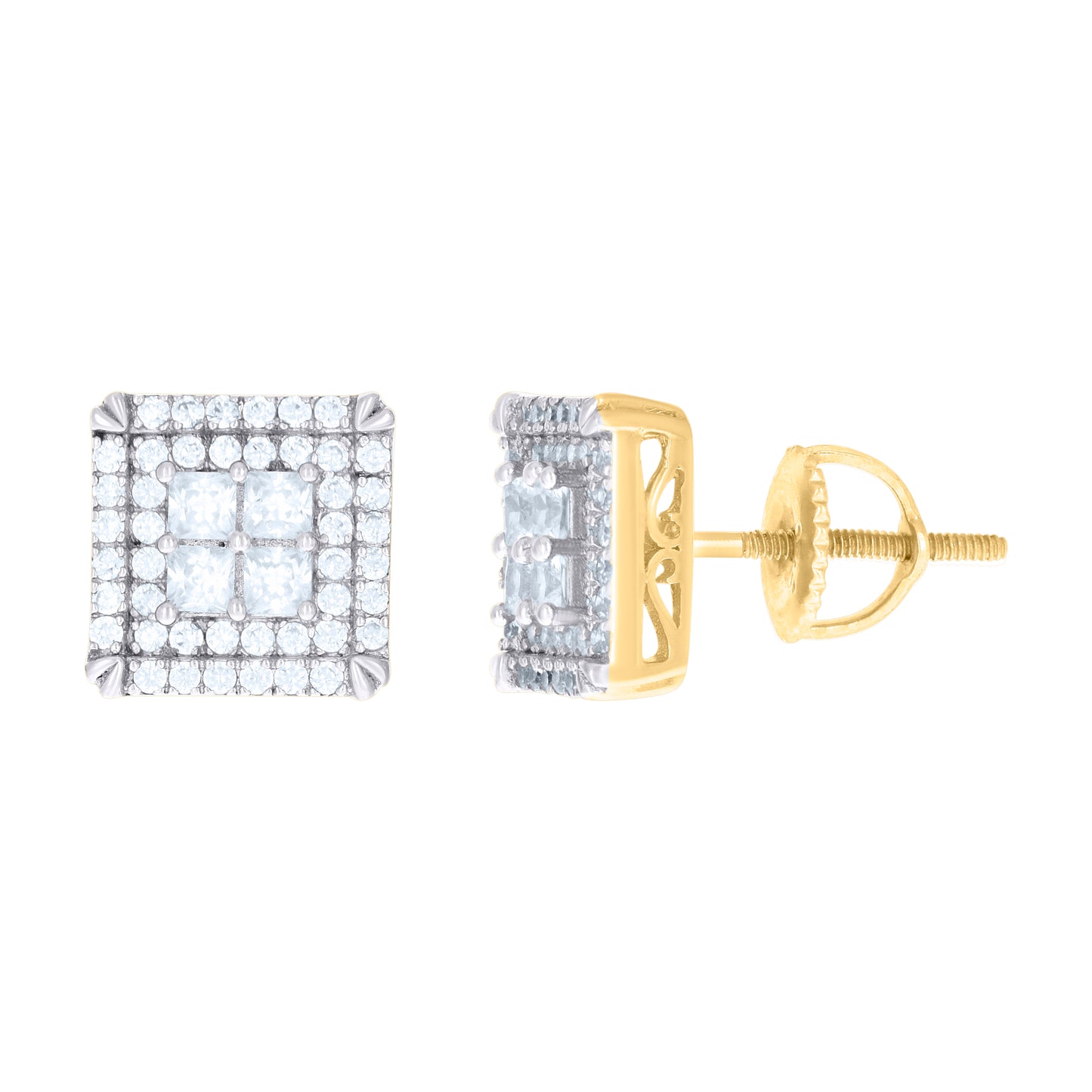 925-Cz Stud Earrings