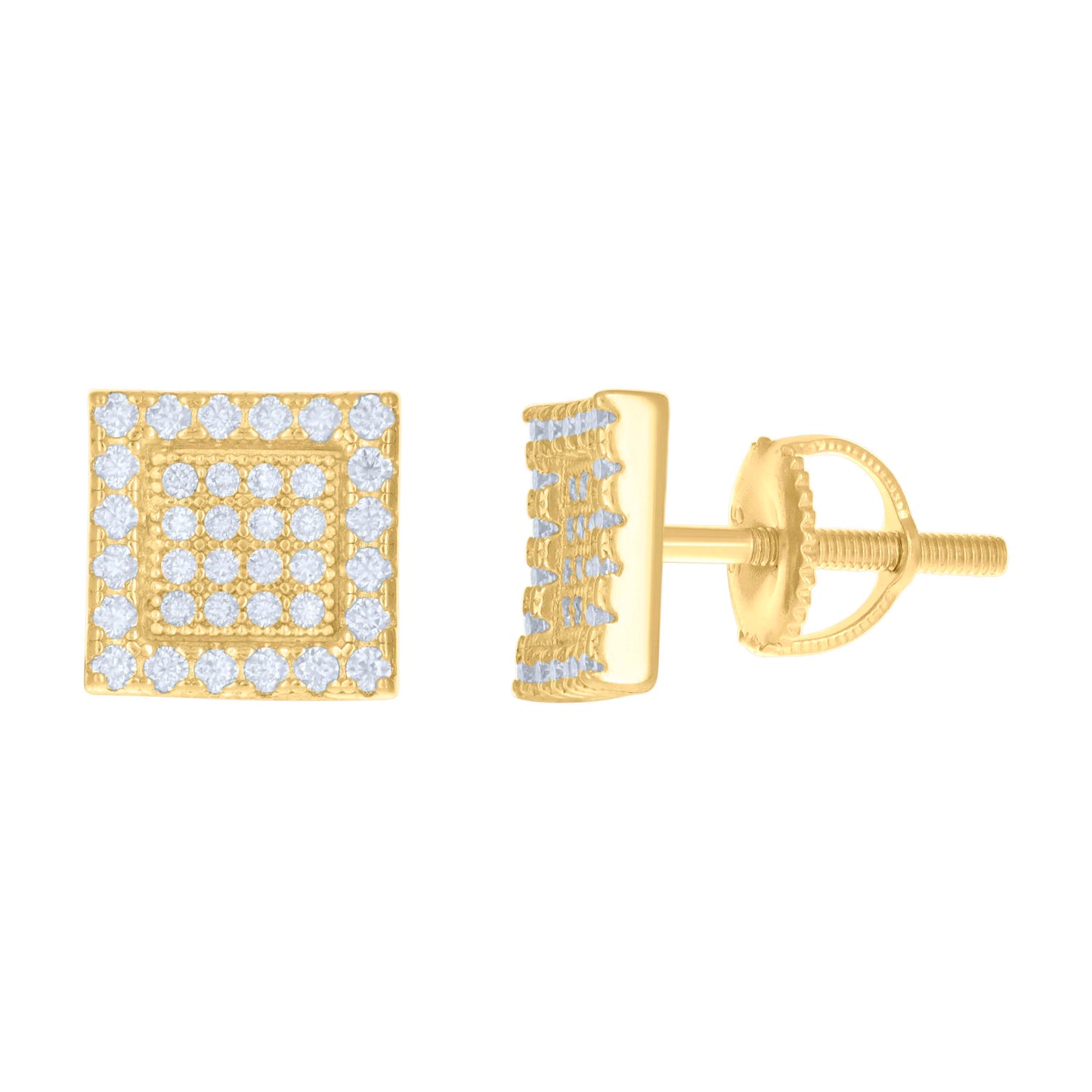 925 Sterling Silver Cz Earrings