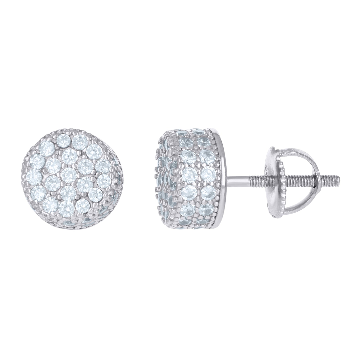 925 Sterling Silver Cz Earrings