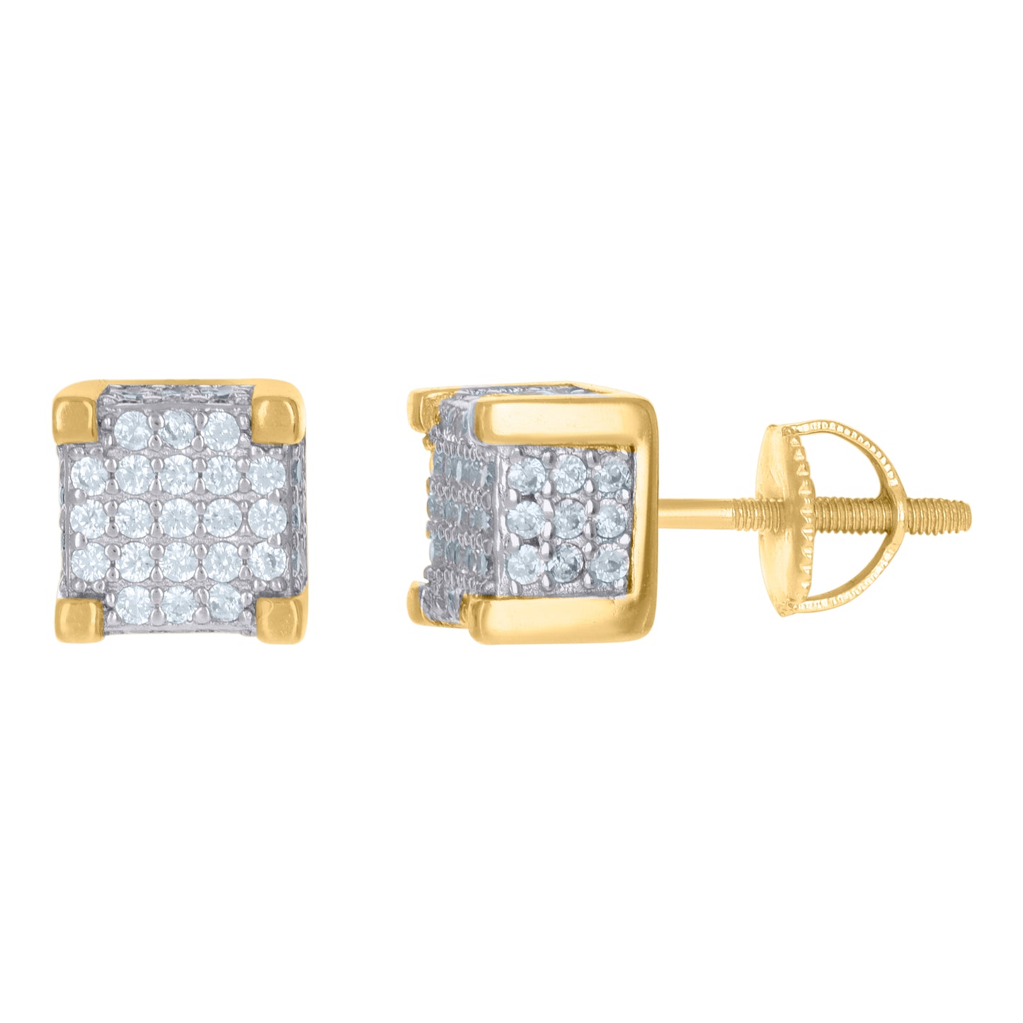 925 Sterling Silver Cz Earrings