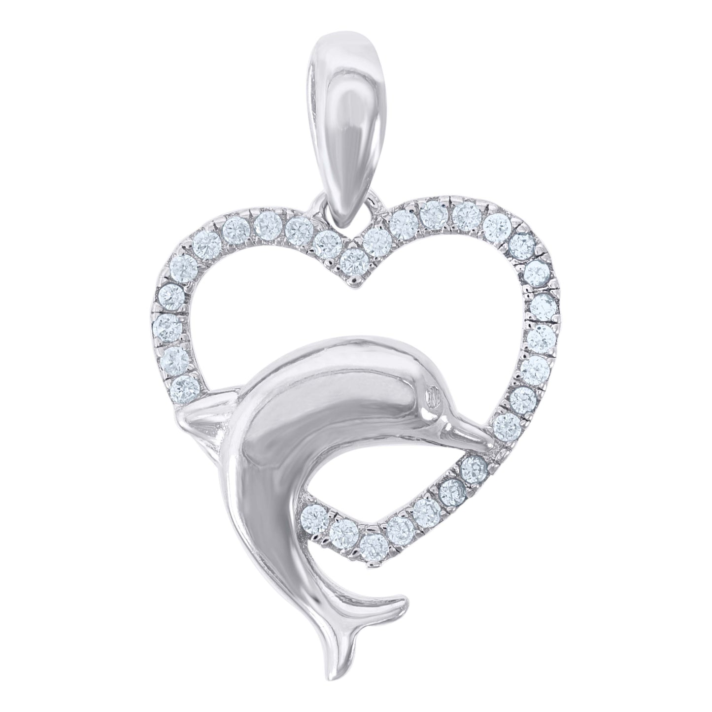 925 Sterling Silver Cz Pendant