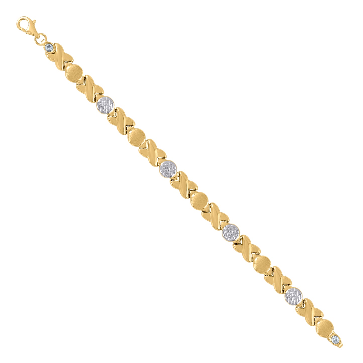 10Kt Gold Turkish Bracelet 7"