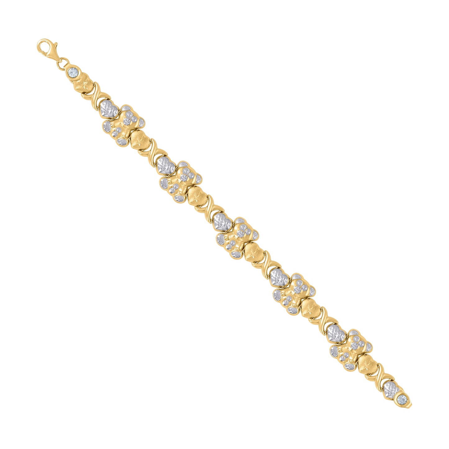 10Kt Gold Turkish Bracelet 7"