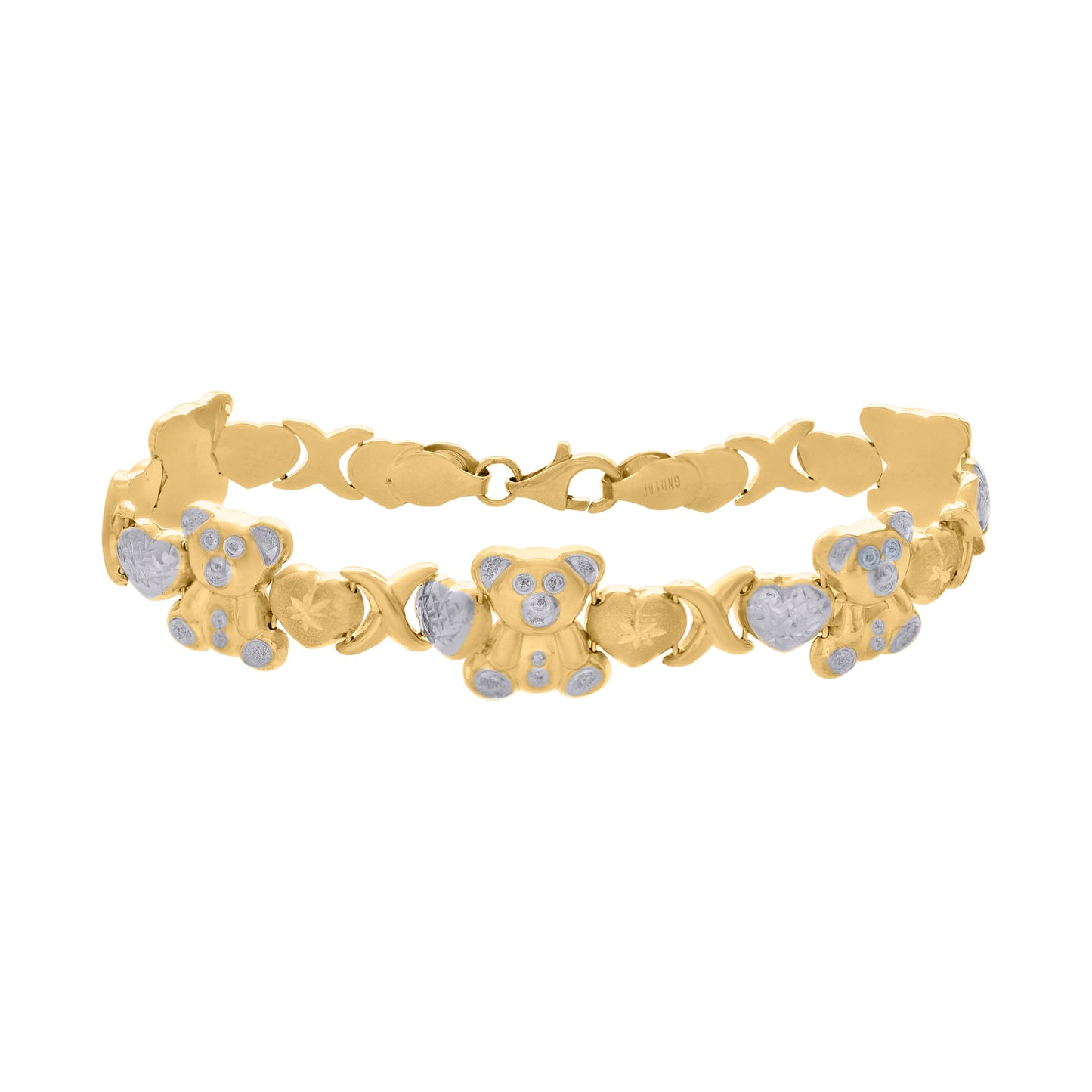 10Kt Gold Turkish Bracelet 7"