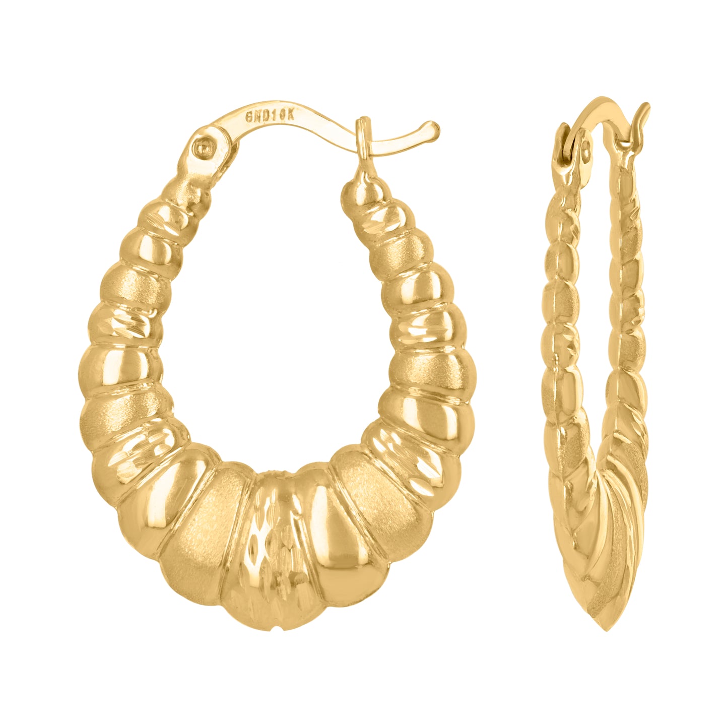 10Kt Gold Turkish Earrings