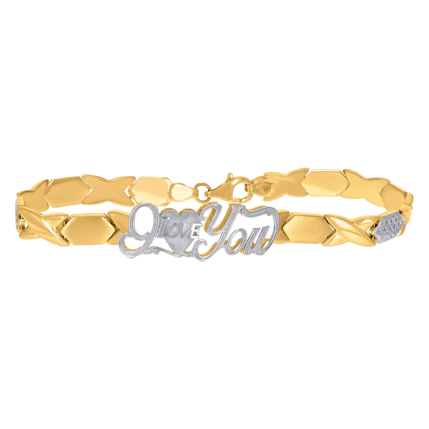 10Kt Gold Turkish Bracelet 8"