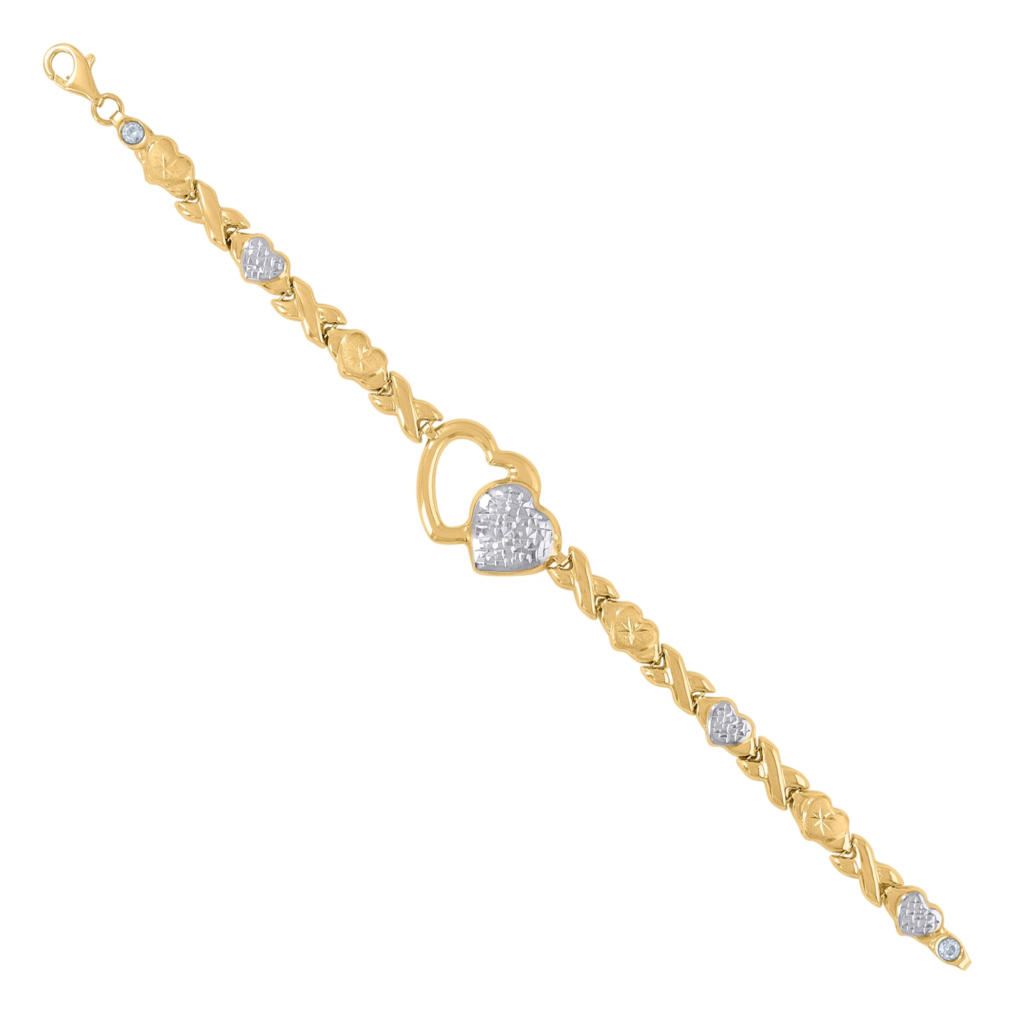 10Kt Gold Turkish Bracelet 7"