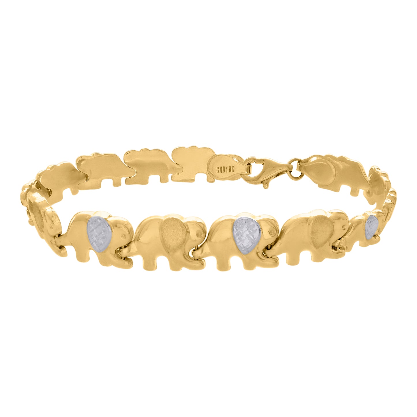 10Kt Gold Turkish Bracelet 7"