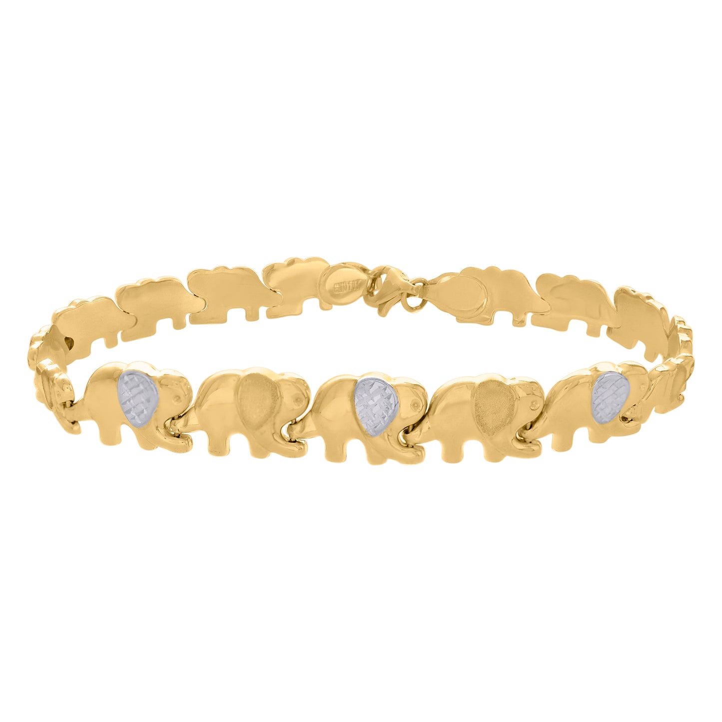 10Kt Gold Turkish Bracelet 8"