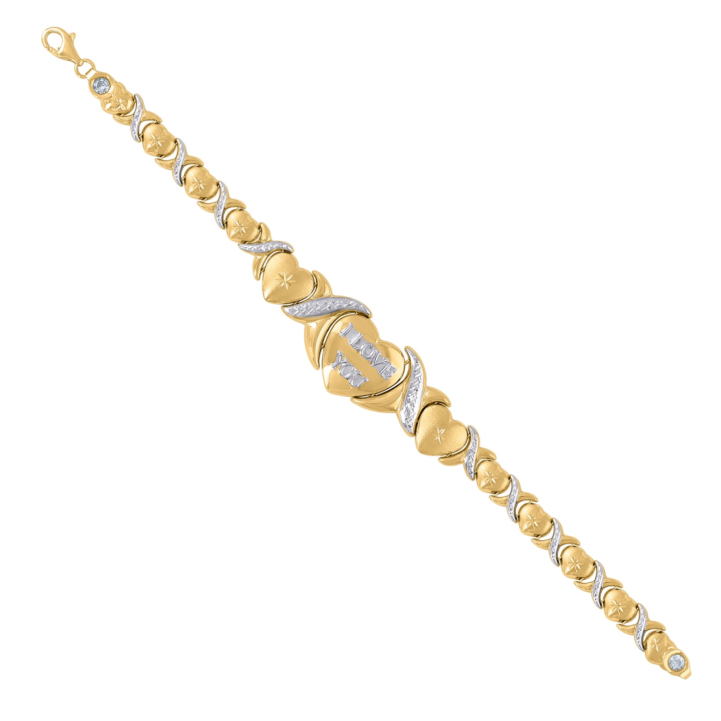 10Kt Gold Turkish Bracelet 8"