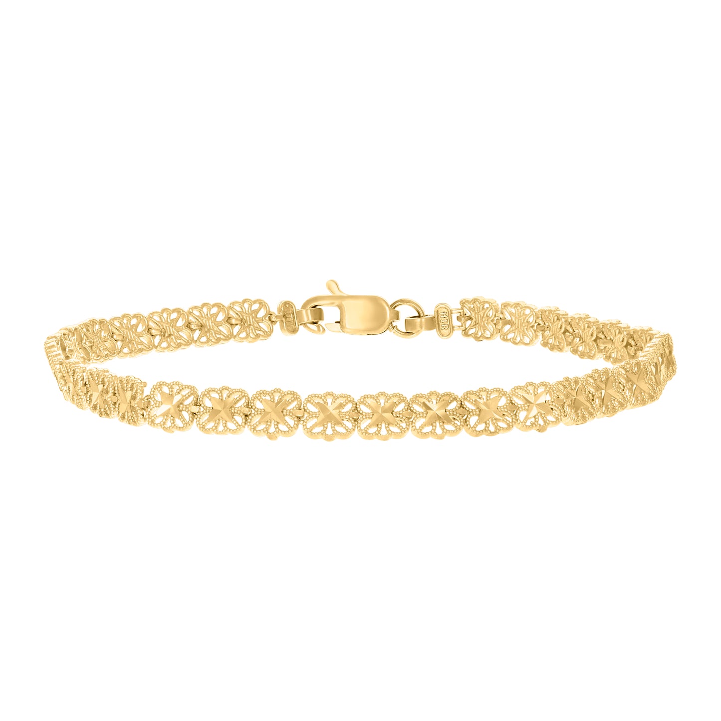 10Kt Gold Bracelet 8"