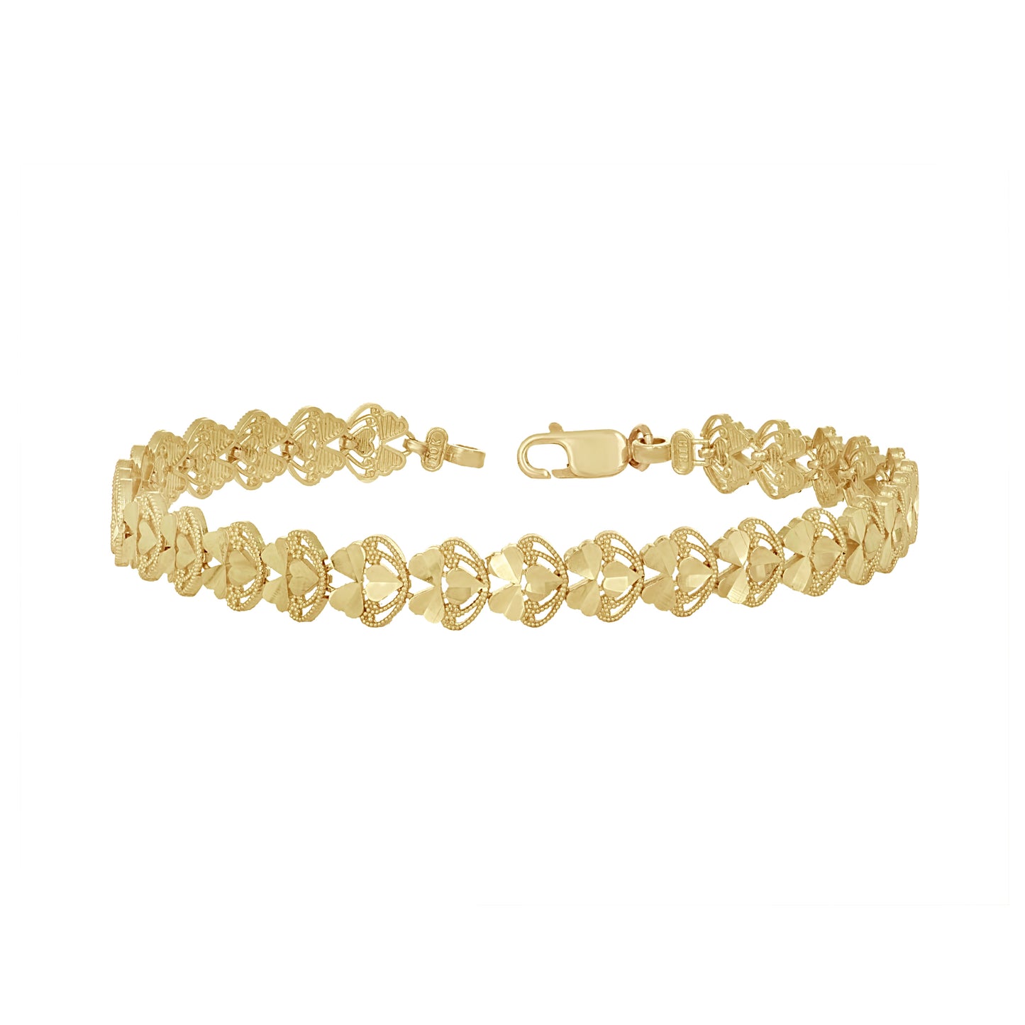 10Kt Gold 8" Bracelet