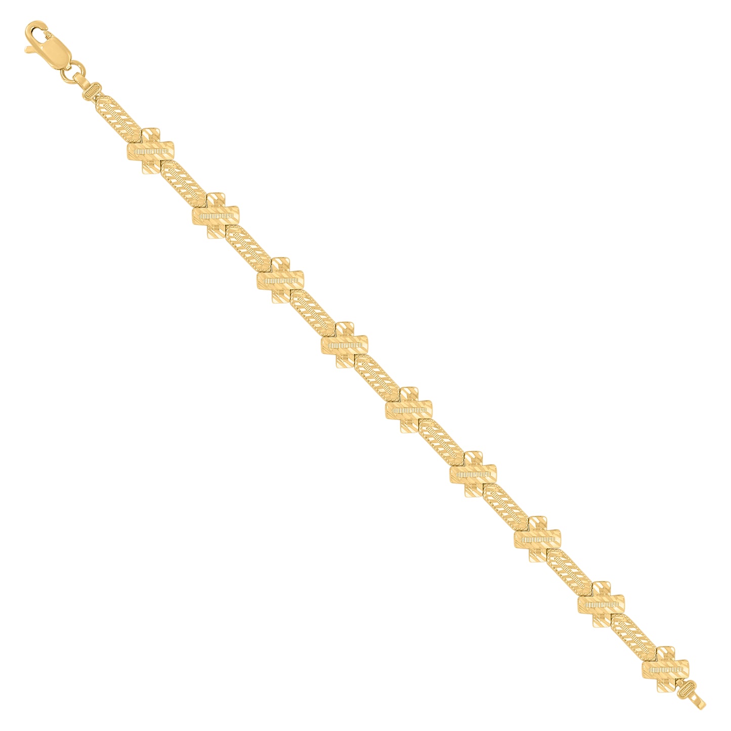 10Kt Gold 7" Bracelet