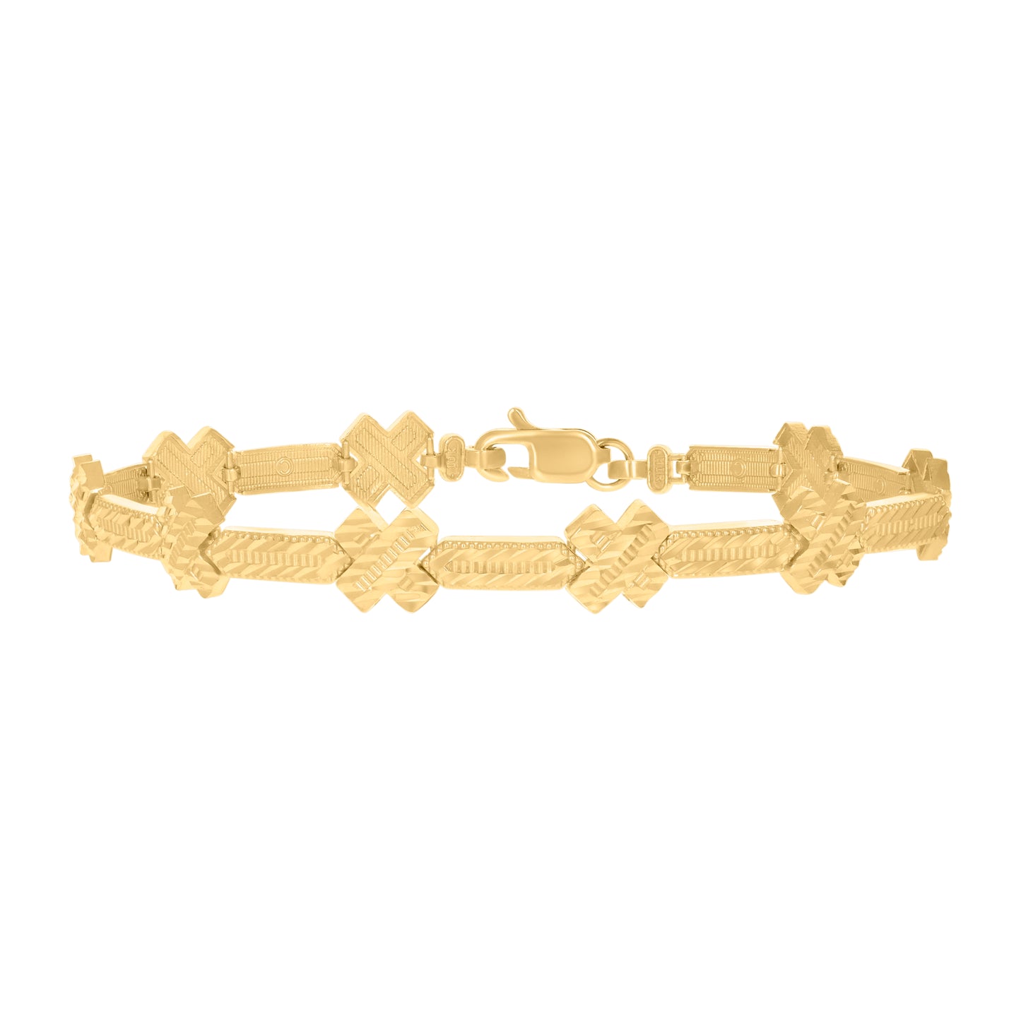 10Kt Gold 7" Bracelet