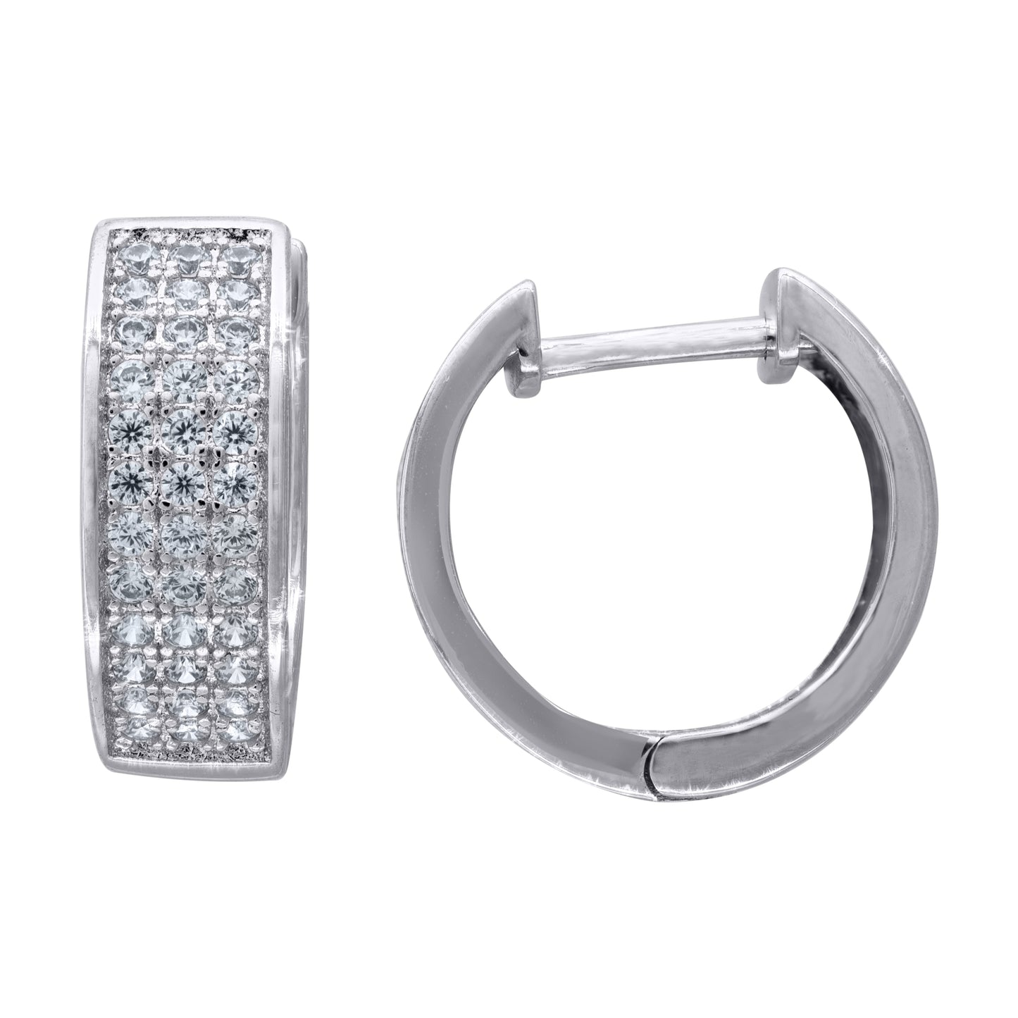 925 Sterling Silver Hoop Earrings