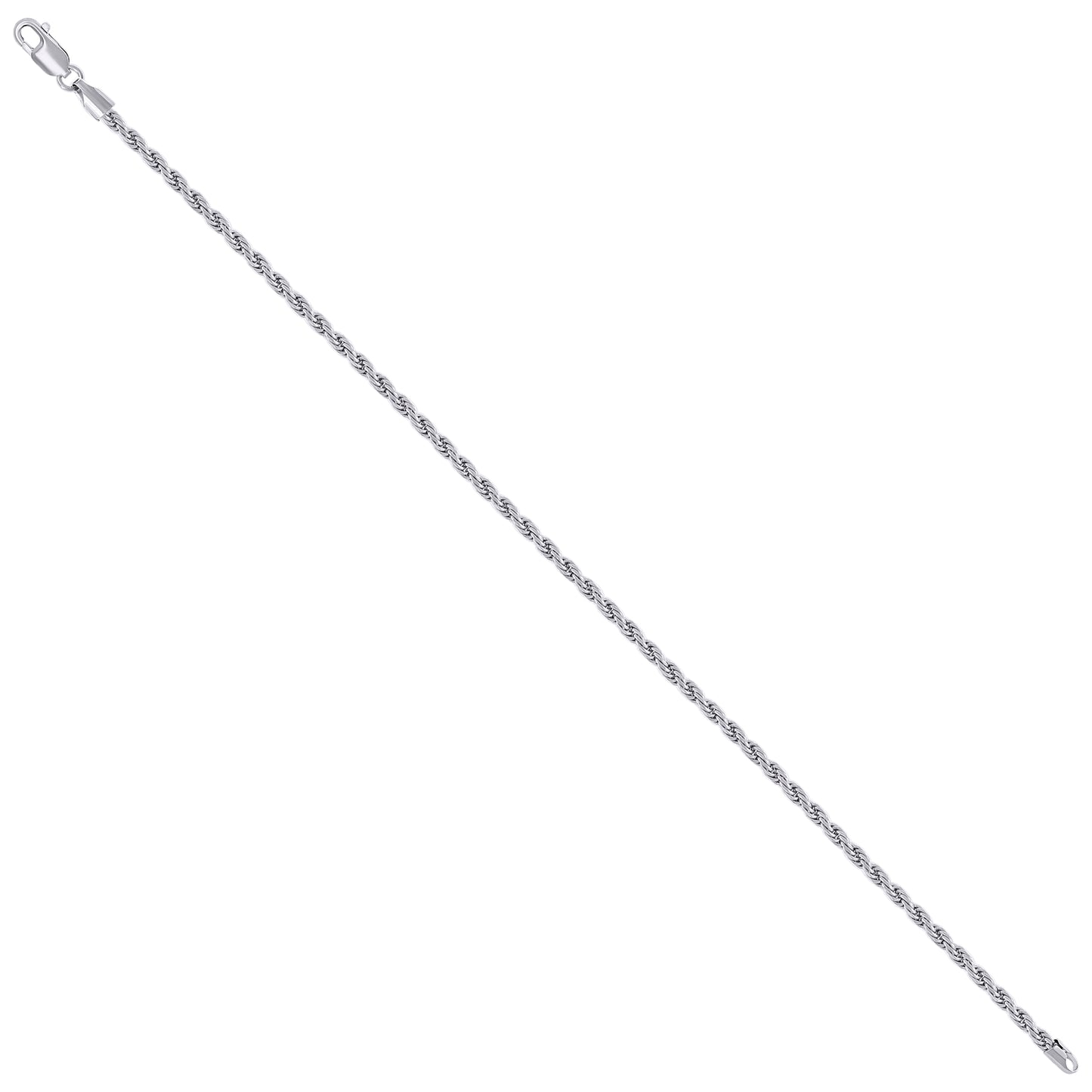 925 Silver Solid Rope Chain 2.5mm