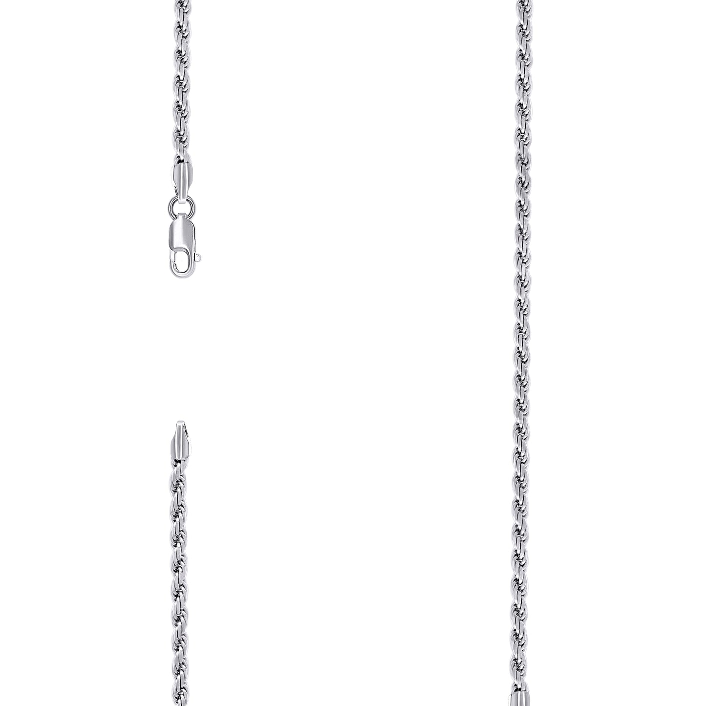 925 Silver Solid Rope Chain 3mm