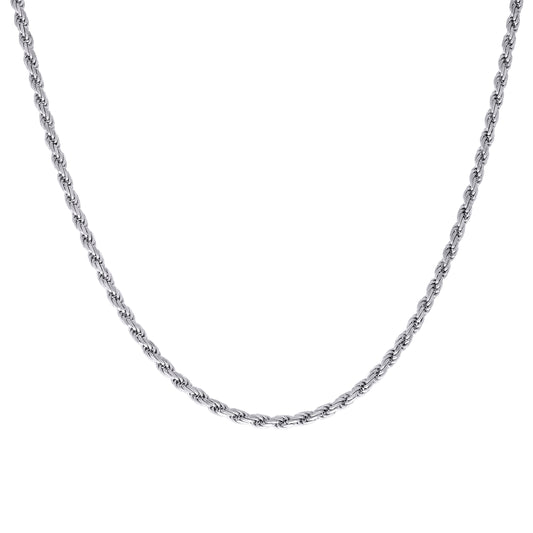 925 Silver Solid Rope Chain 3.5mm