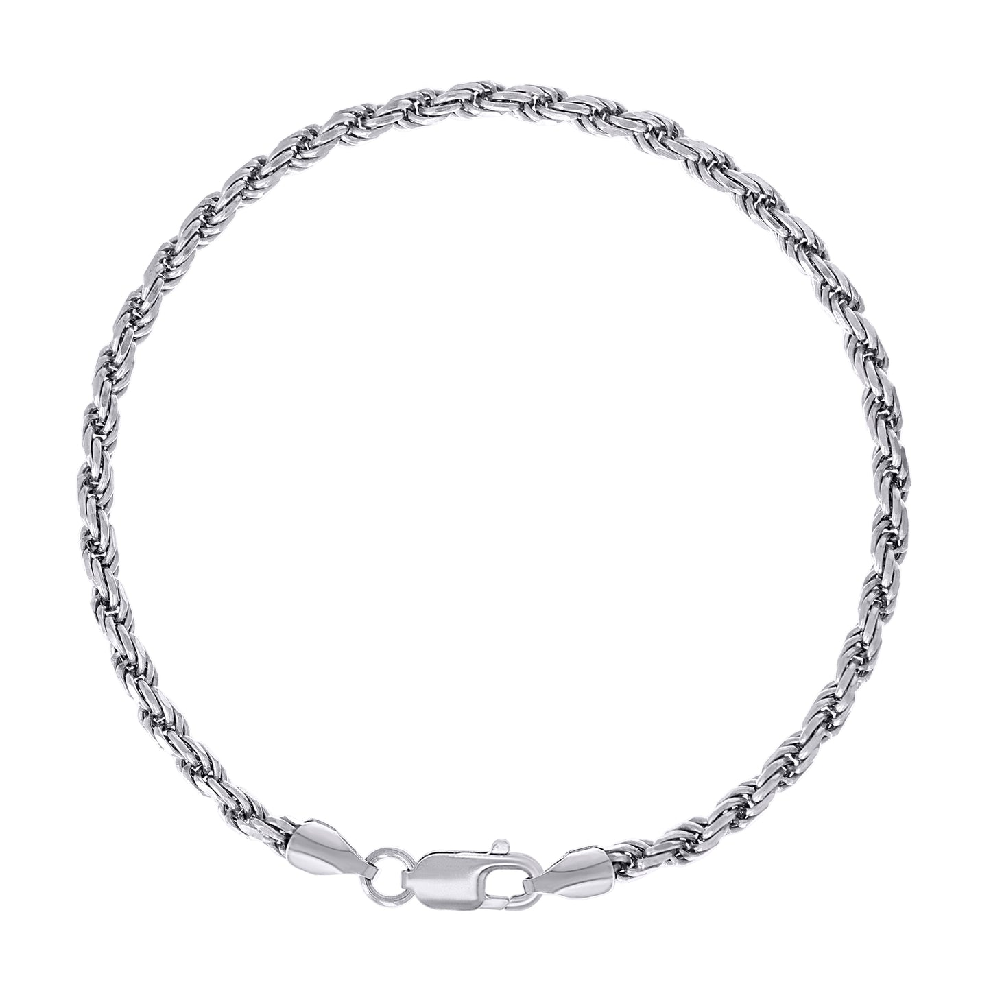 925 Silver Solid Rope Chain 3.5mm