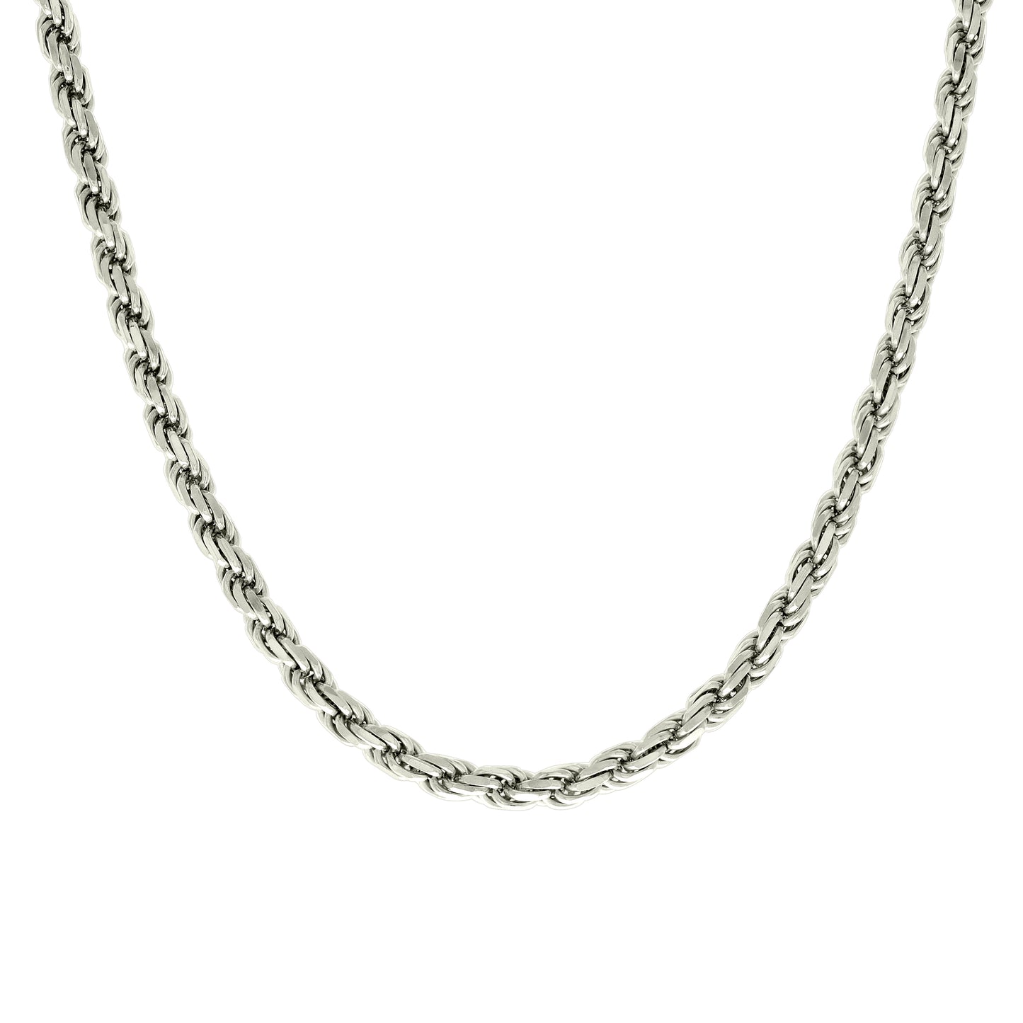 925 Silver Solid Rope Chain 4.5mm