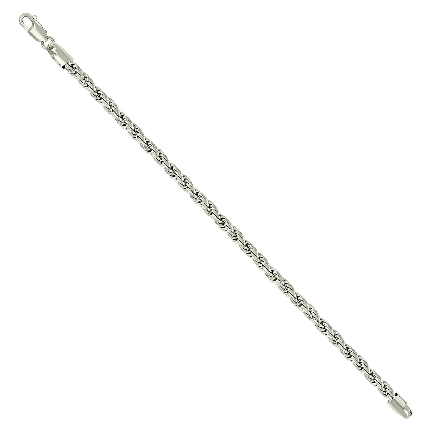 925 Silver Solid Rope Chain 4.5mm