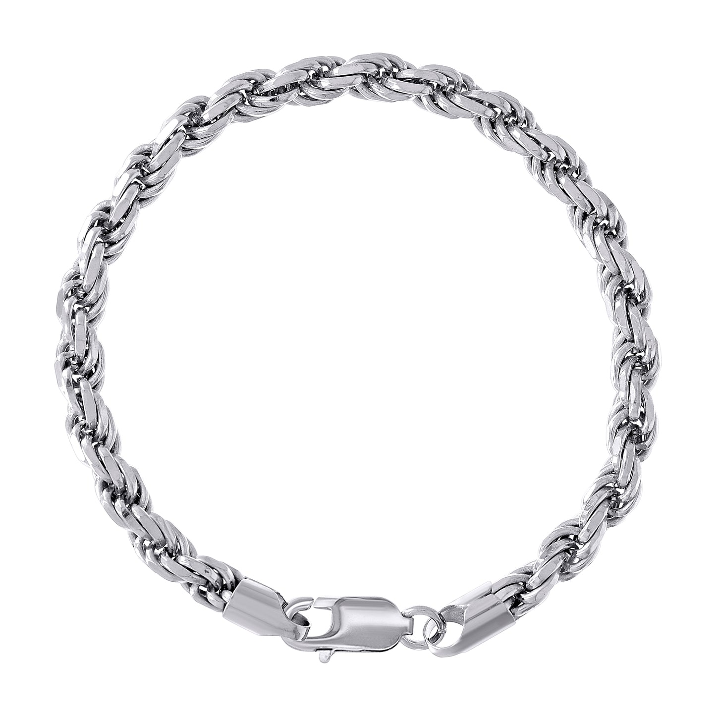 925 Silver Solid Rope Chain 5mm