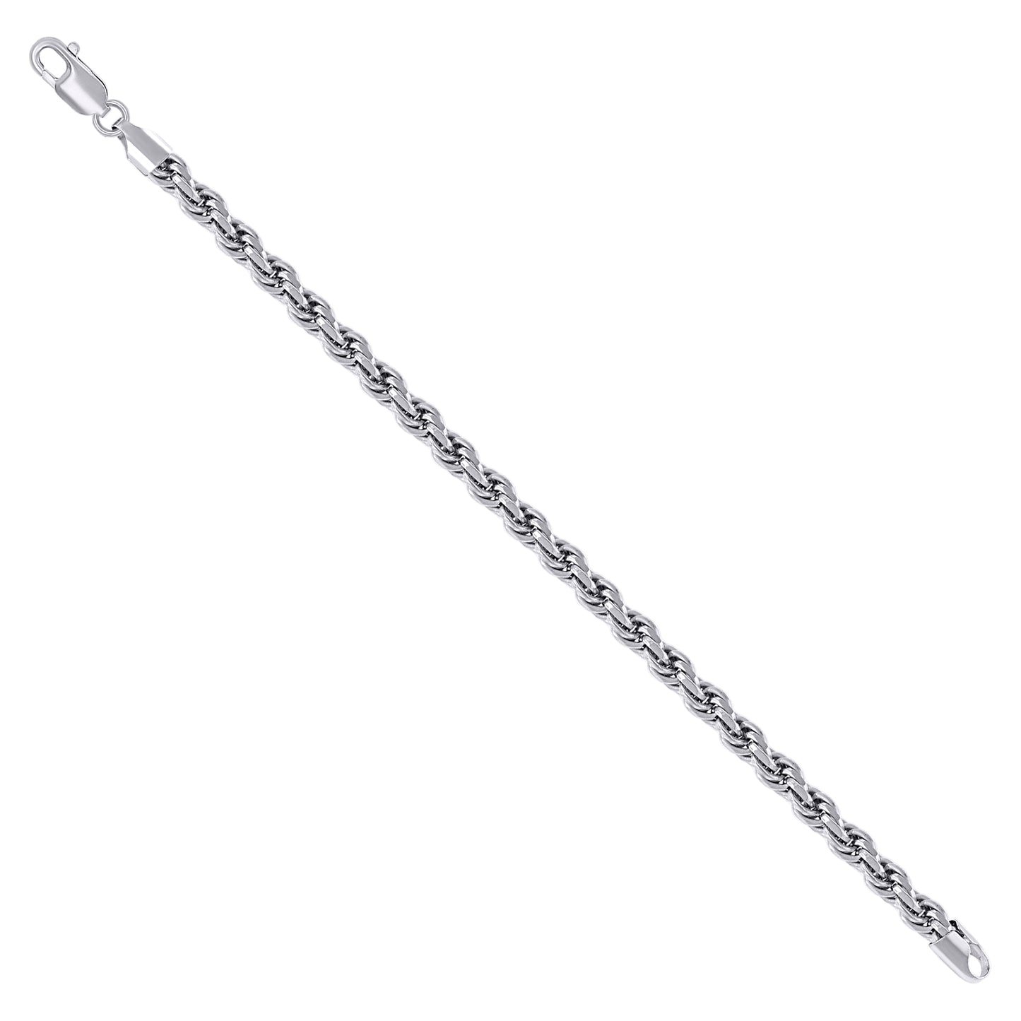 925 Silver Solid Rope Chain 5mm