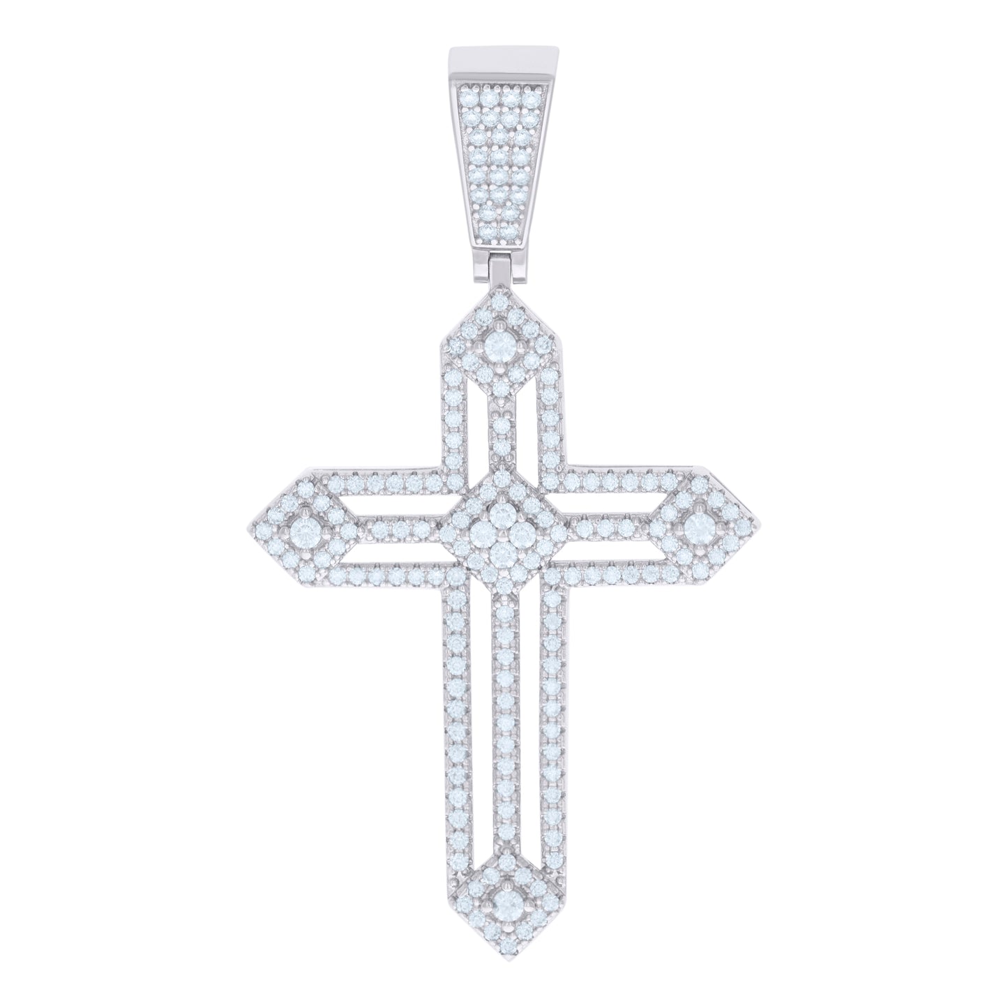925 Sterling Silver Cz Pendant