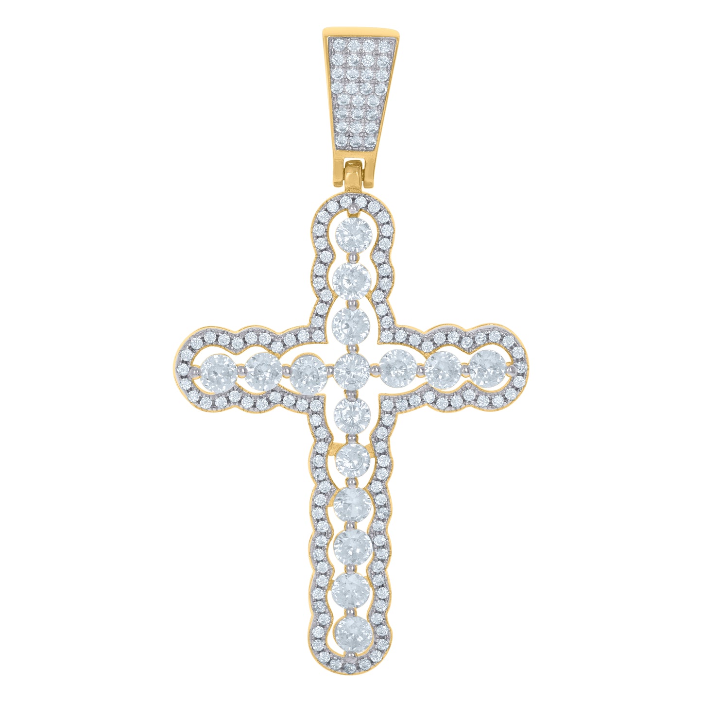 925 Sterling Silver Cz Pendant