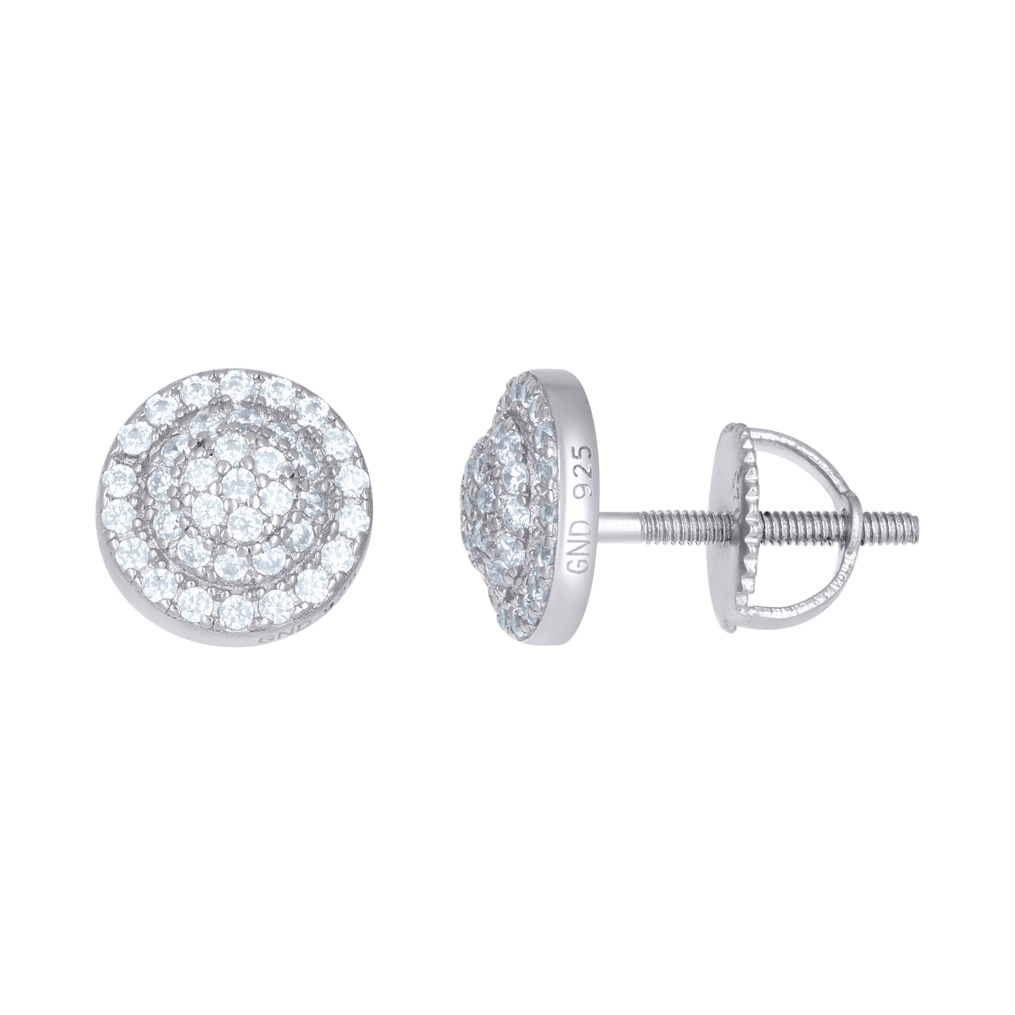 925 Sterling Silver Cz Earrings