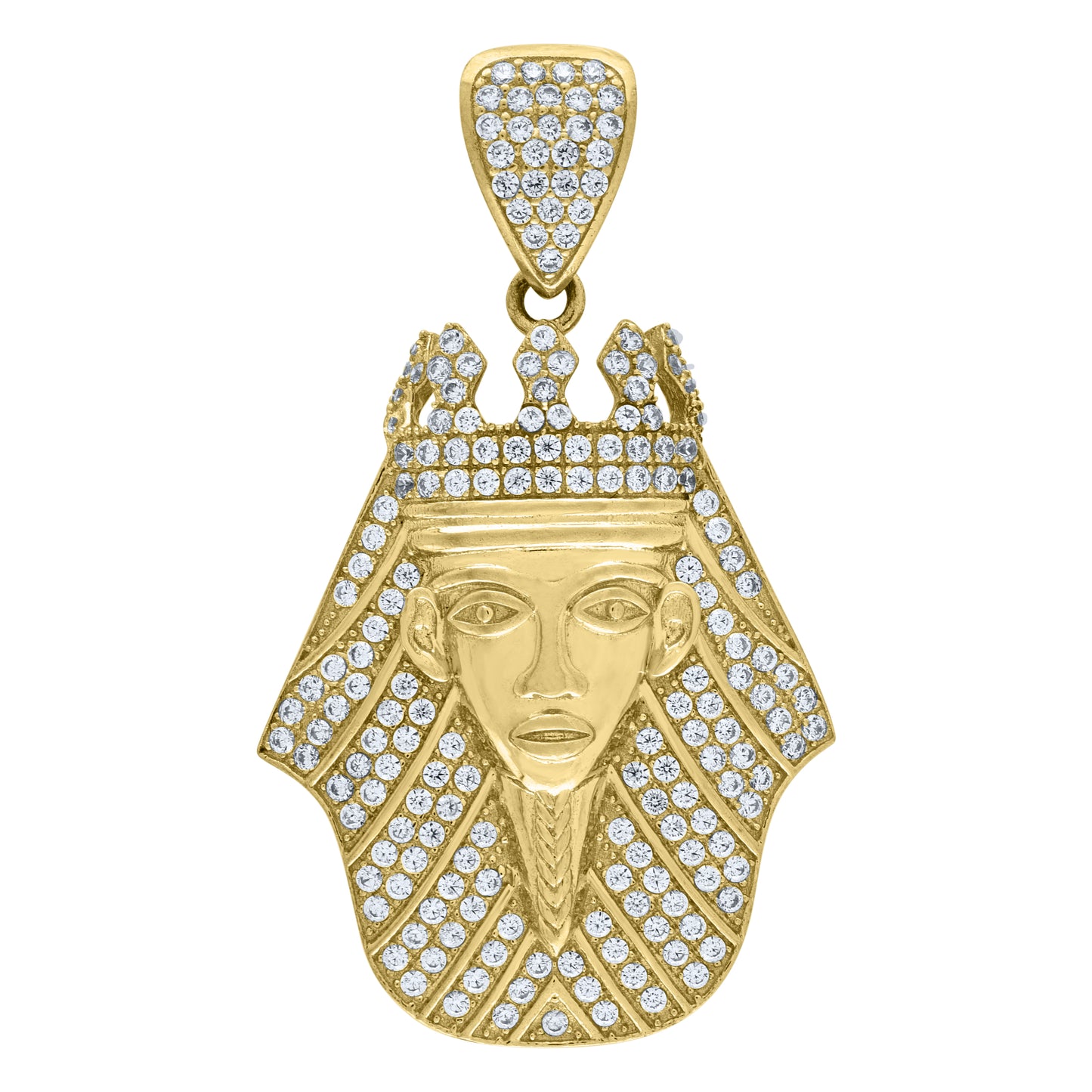 10Kt Gold Cz Pendant