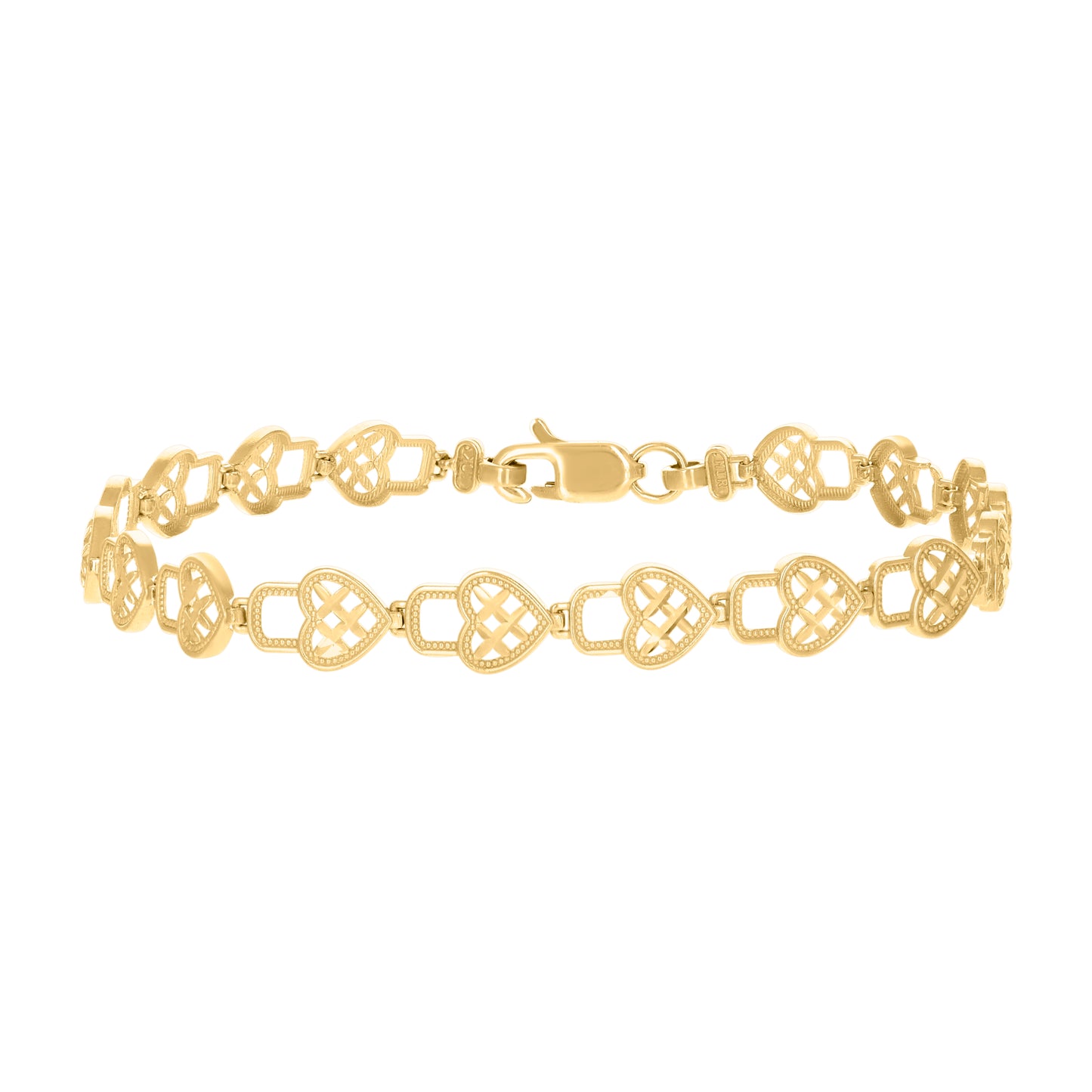 10Kt Gold 8" Bracelet