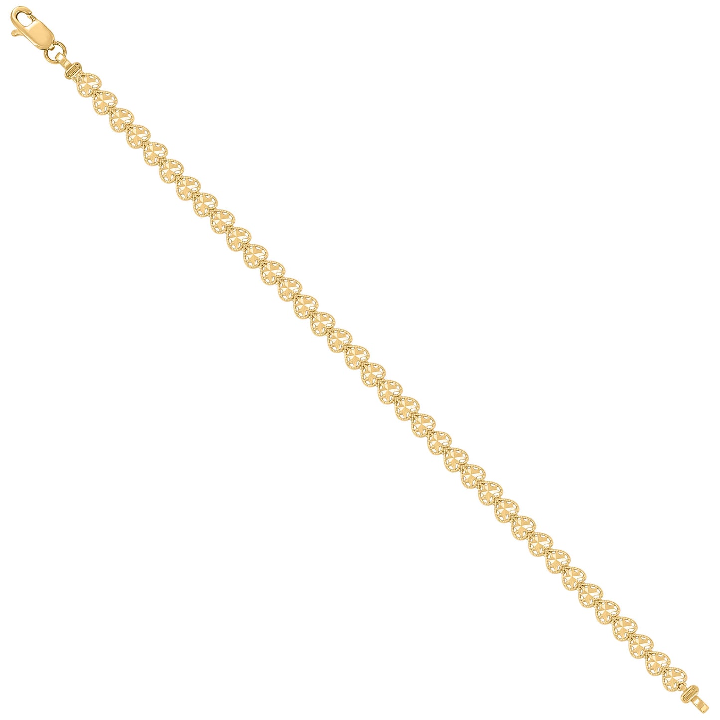 10Kt Gold Bracelet 7"