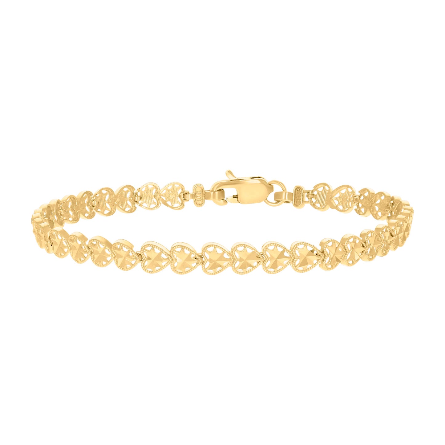 10Kt Gold Bracelet 7"