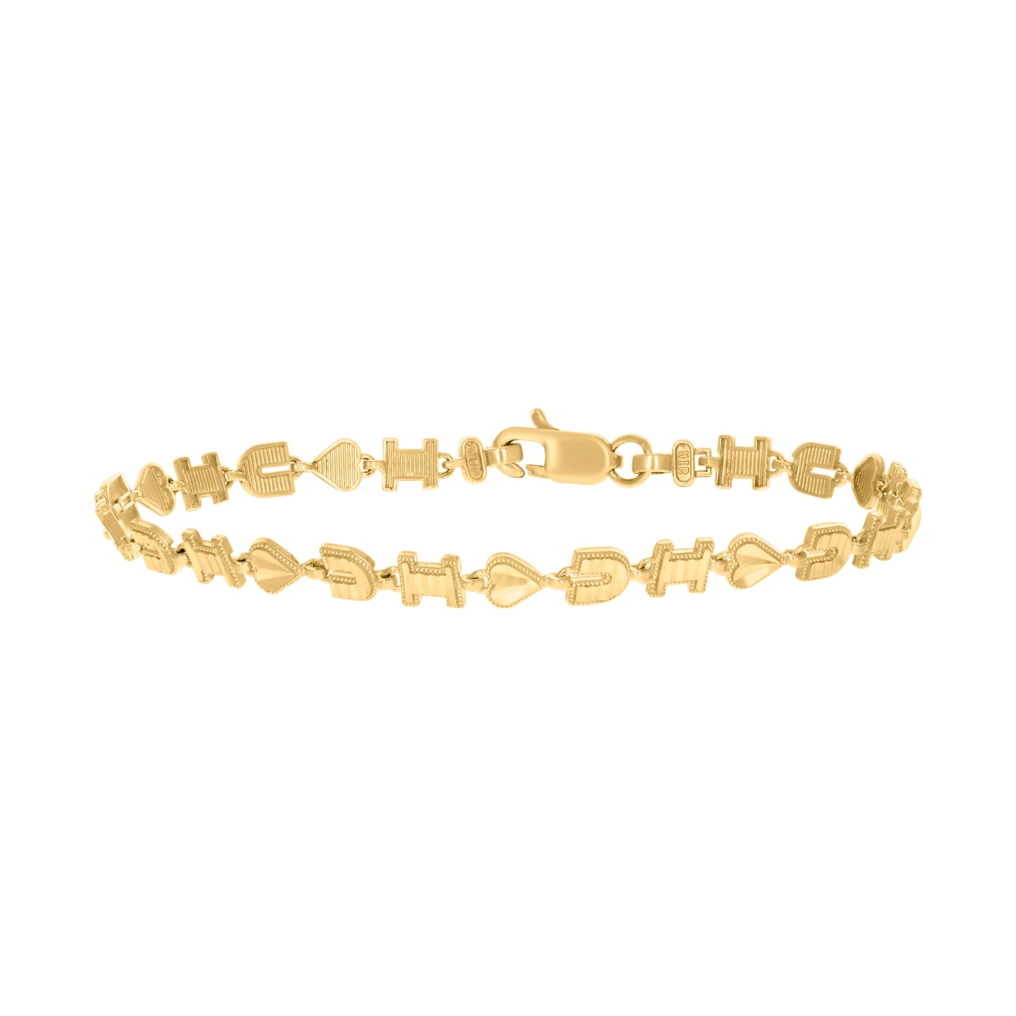 10Kt Gold 8" Bracelet