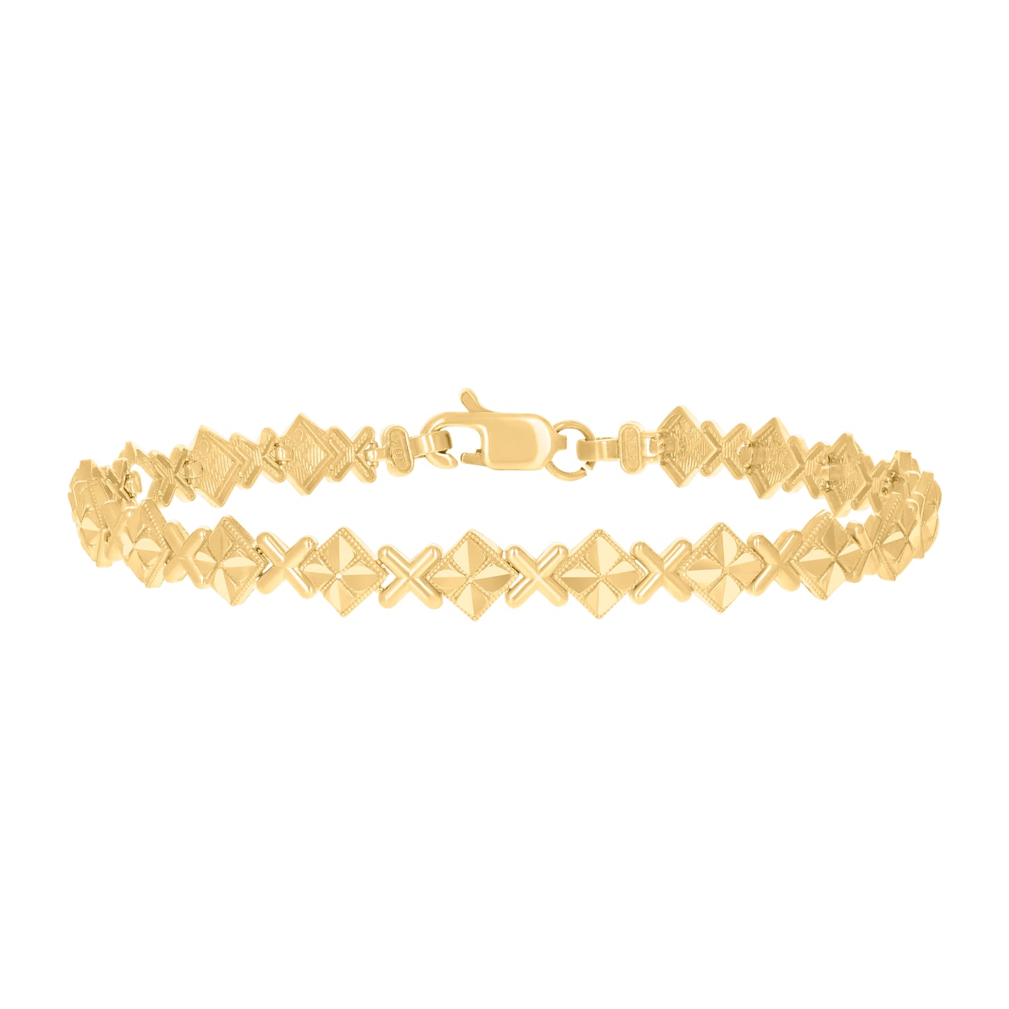 10Kt Gold 7" Bracelet