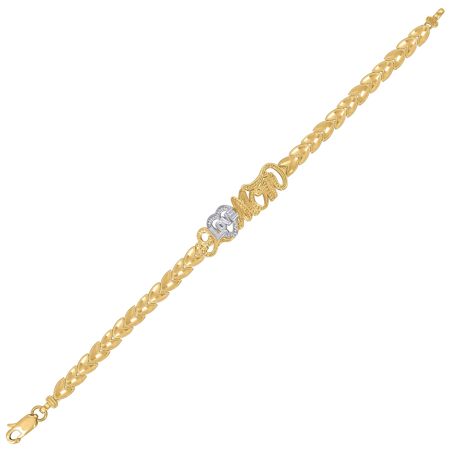 10Kt Gold 7" Bracelet