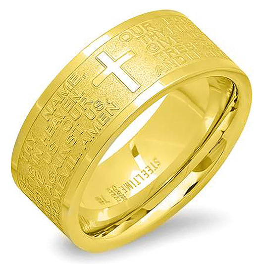 Stainless Steel Ring Sz9