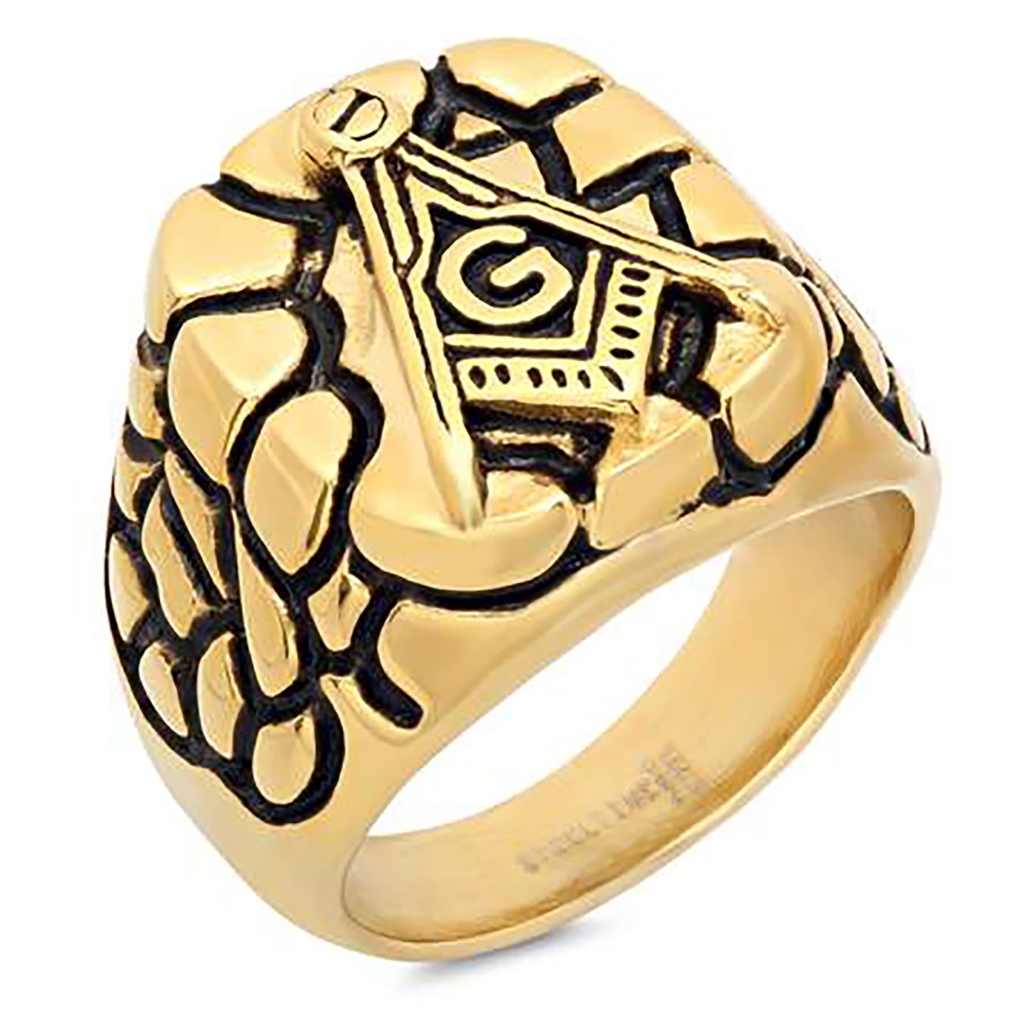 Stainless Steel Ring Sz9